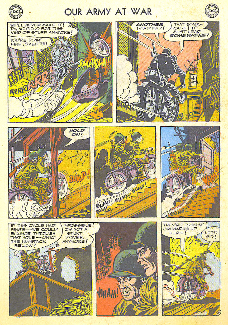 Read online Our Army at War (1952) comic -  Issue #3 - 16