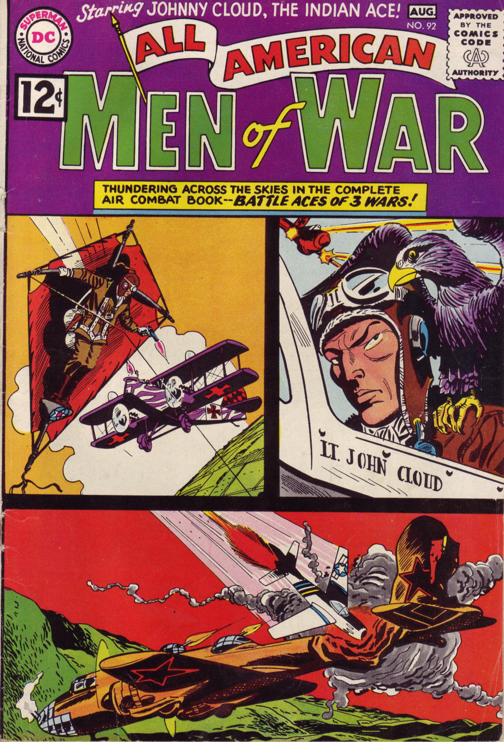 Read online All-American Men of War comic -  Issue #92 - 1