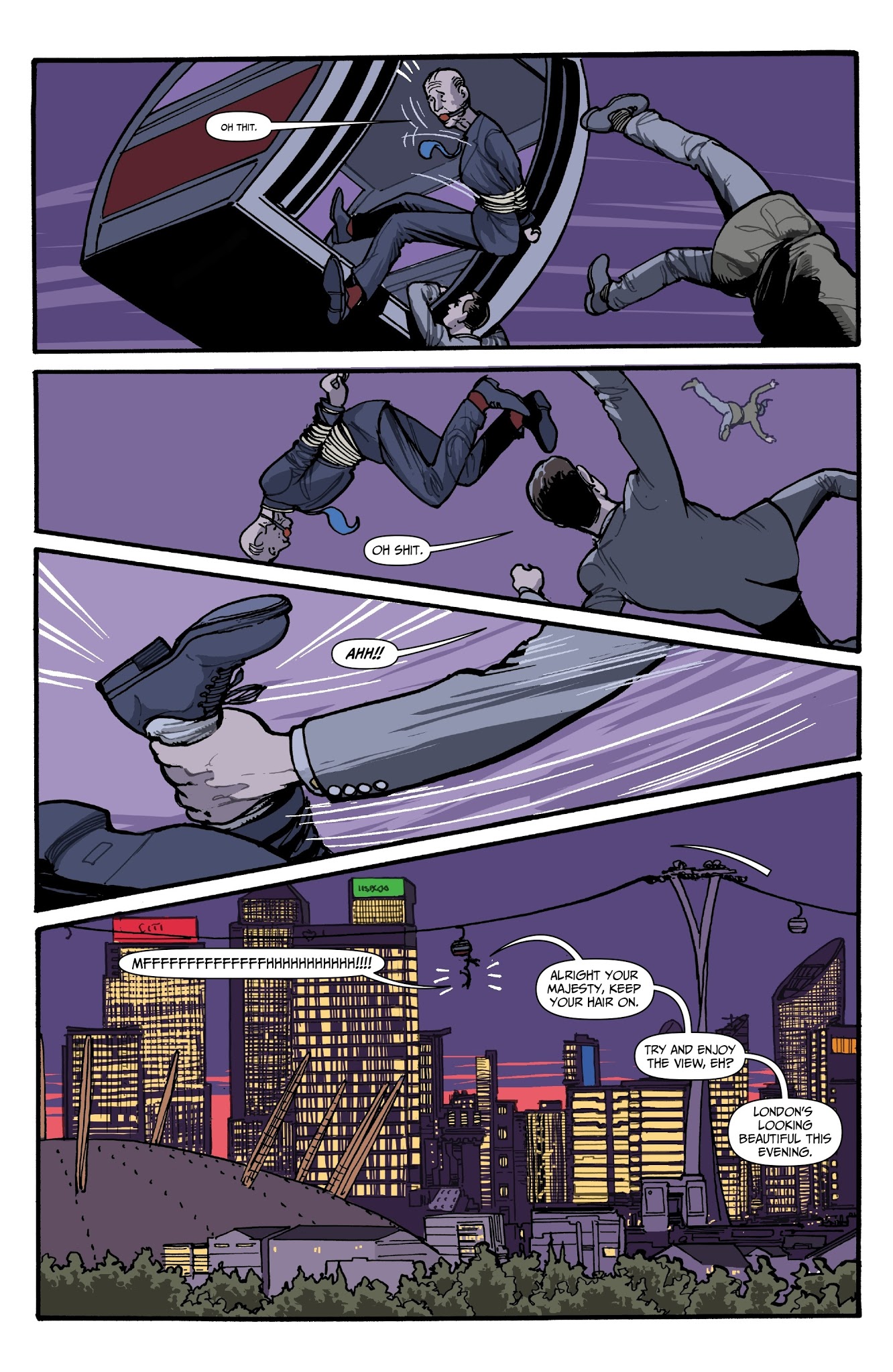 Read online Kingsman: The Red Diamond comic -  Issue #1 - 10
