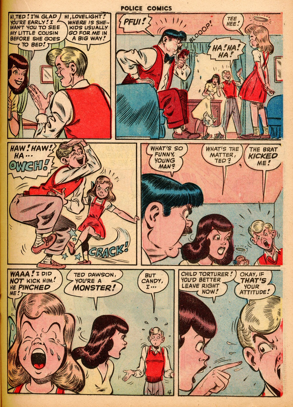 Read online Police Comics comic -  Issue #83 - 29