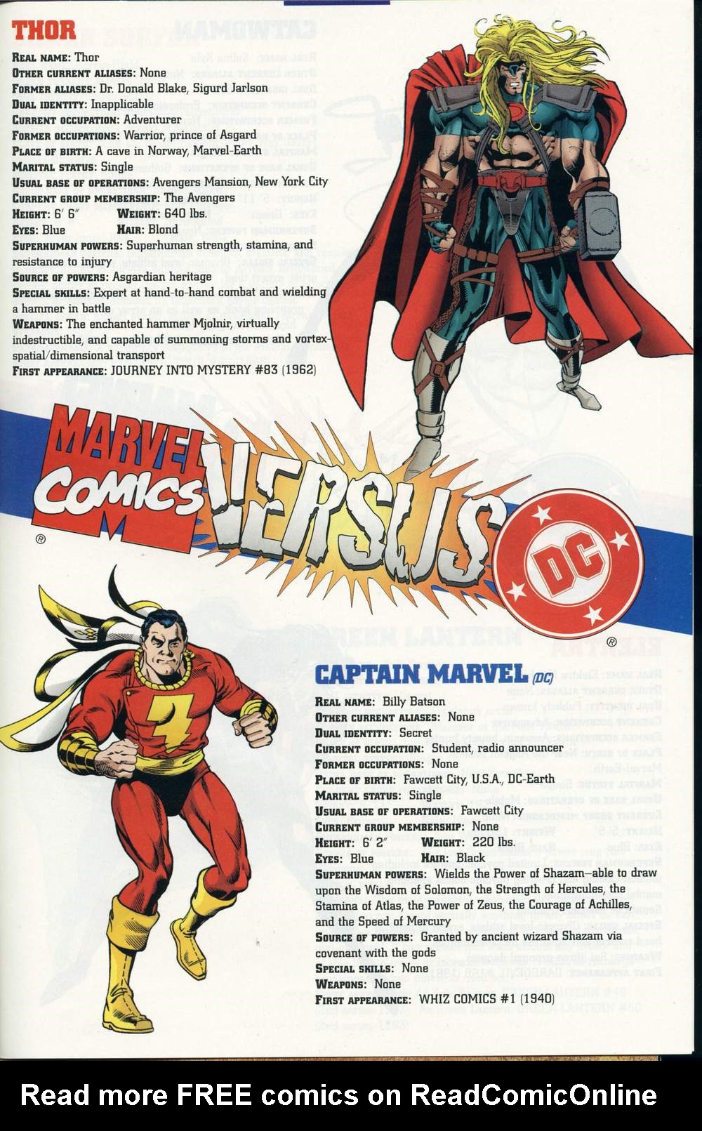 Read online DC vs. Marvel comic -  Issue #2 - 38