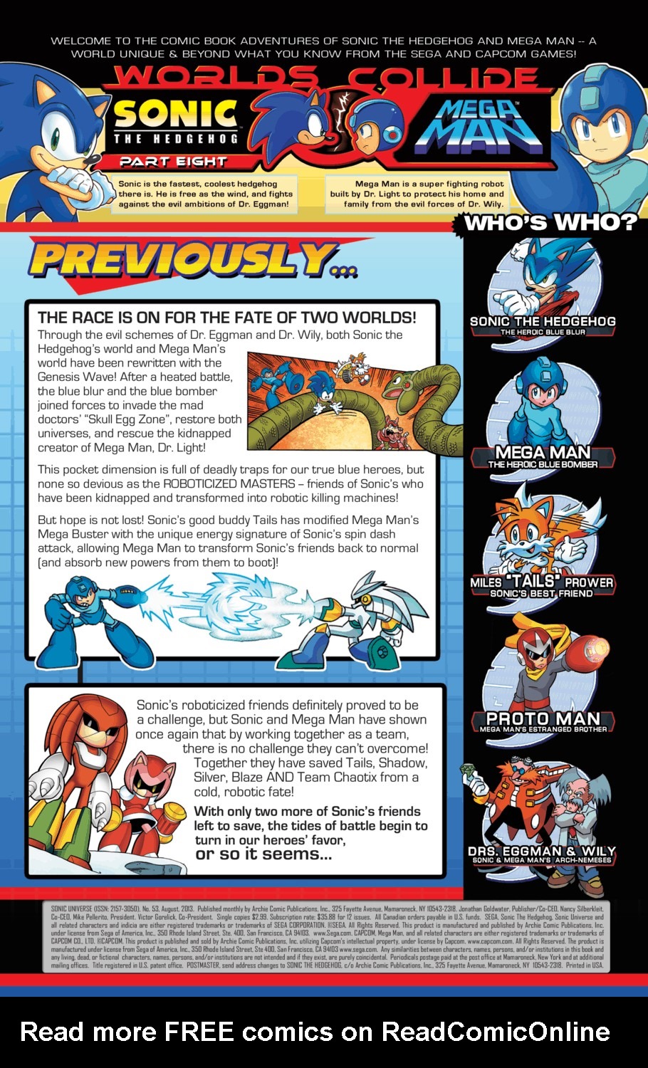 Read online Sonic Universe comic -  Issue #53 - 2