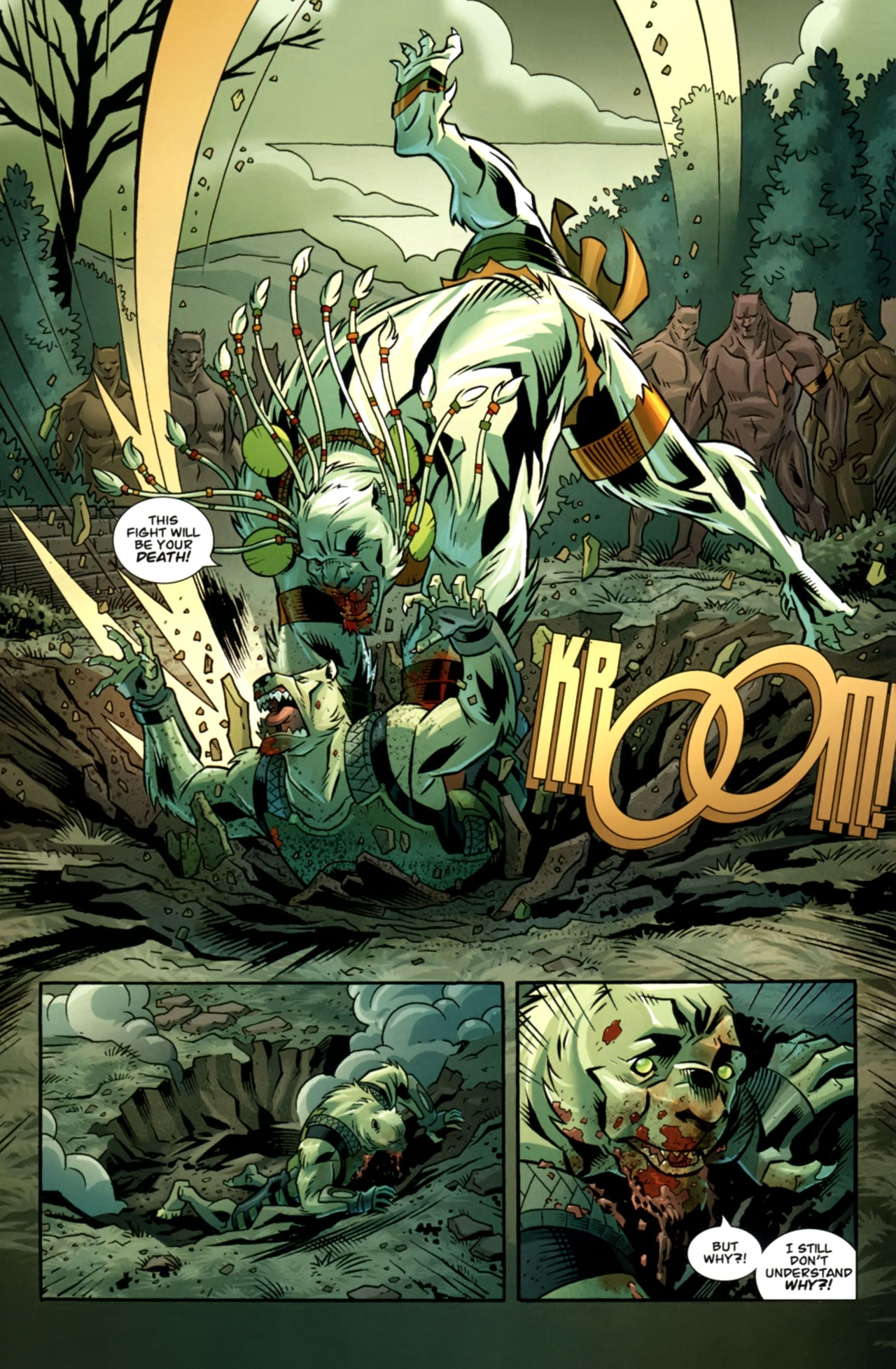 Read online The Astounding Wolf-Man comic -  Issue #25 - 8