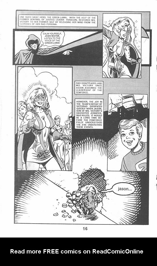Read online Femforce: Timelines comic -  Issue #1 - 18
