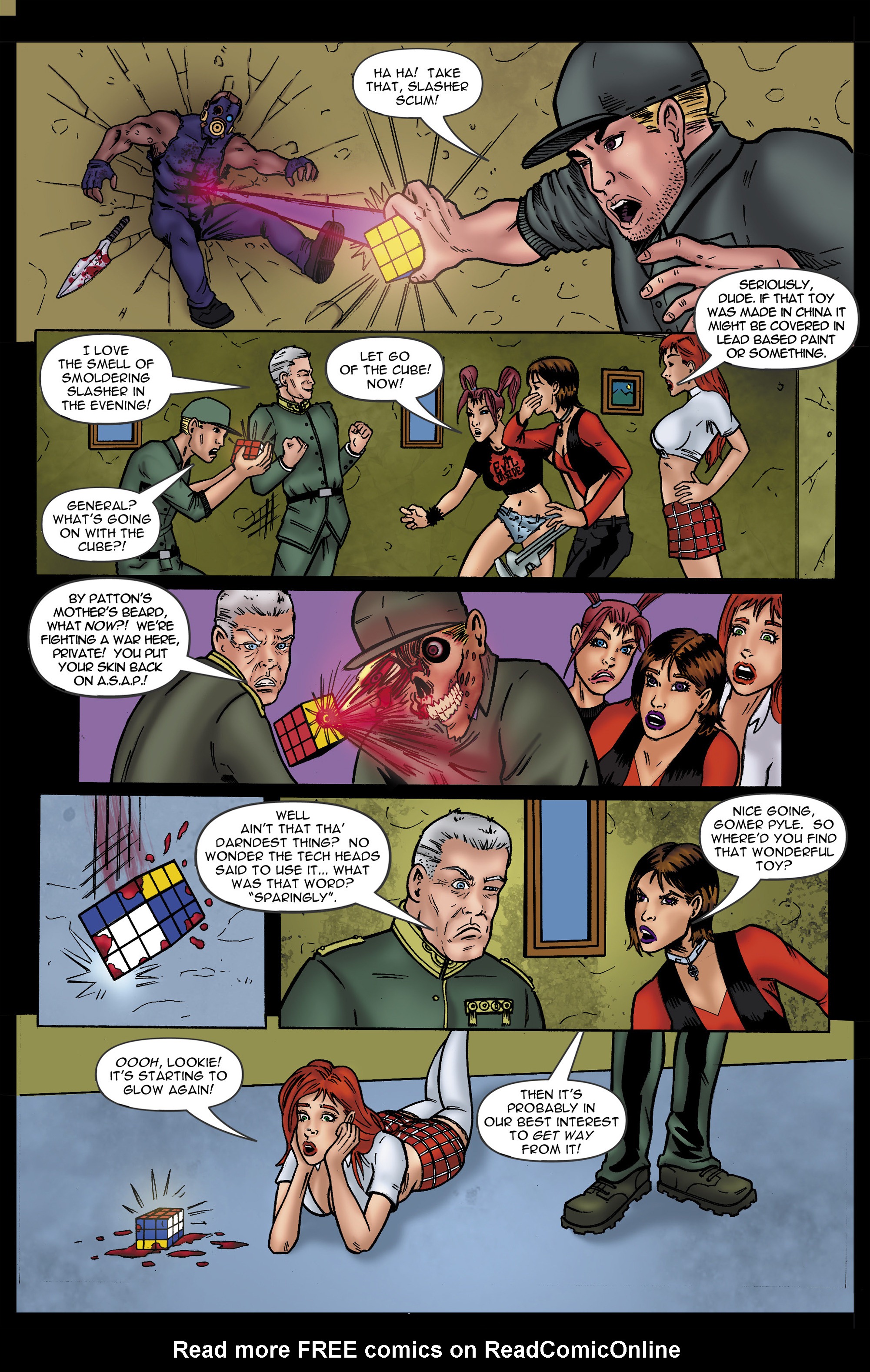 Read online Chaos Campus: Sorority Girls Vs. Zombies comic -  Issue #7 - 15