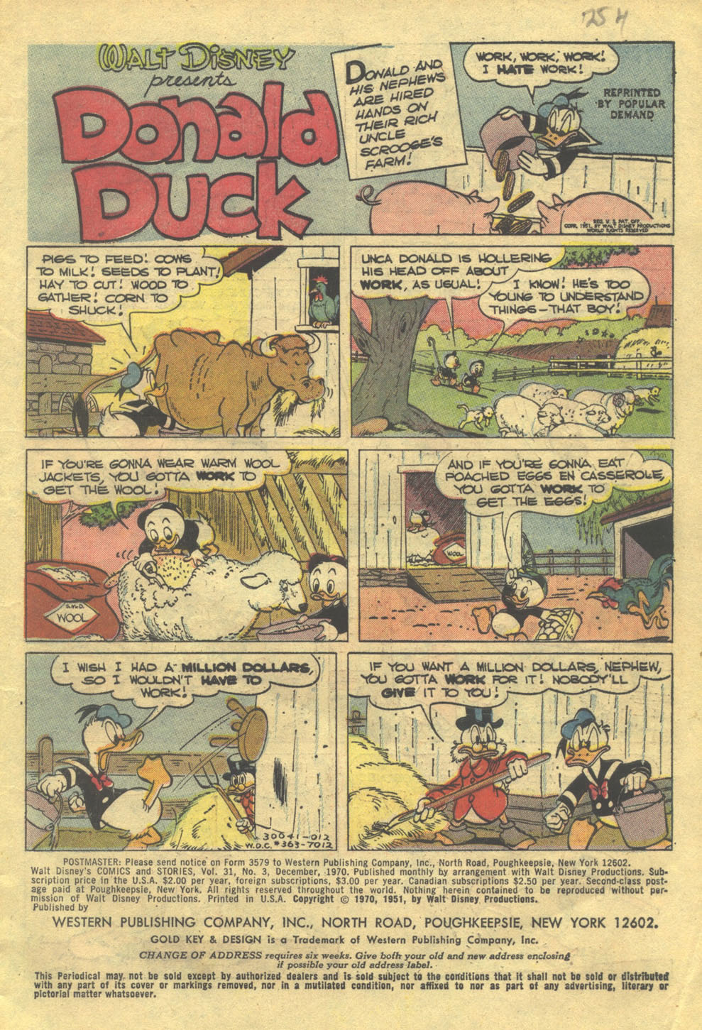 Walt Disney's Comics and Stories issue 363 - Page 3