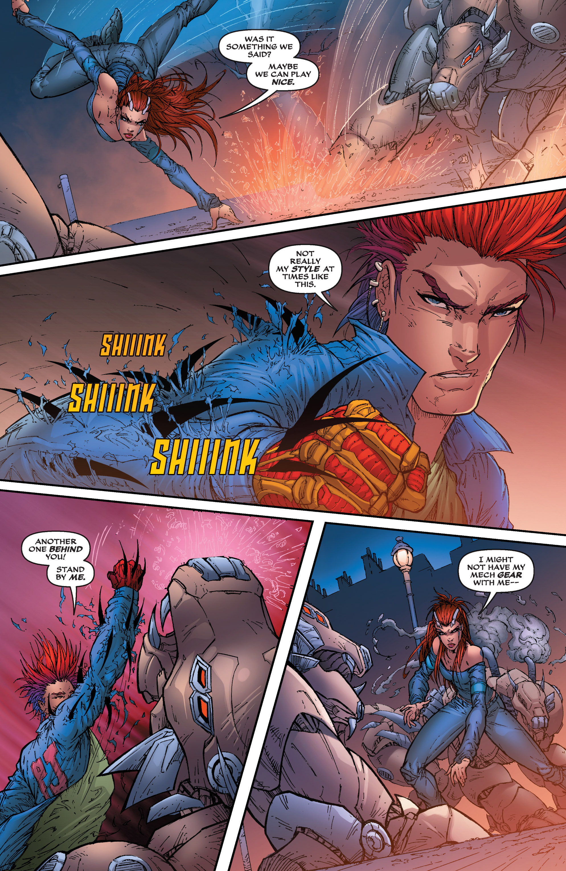 Read online Michael Turner's Soulfire (2013) comic -  Issue #3 - 12