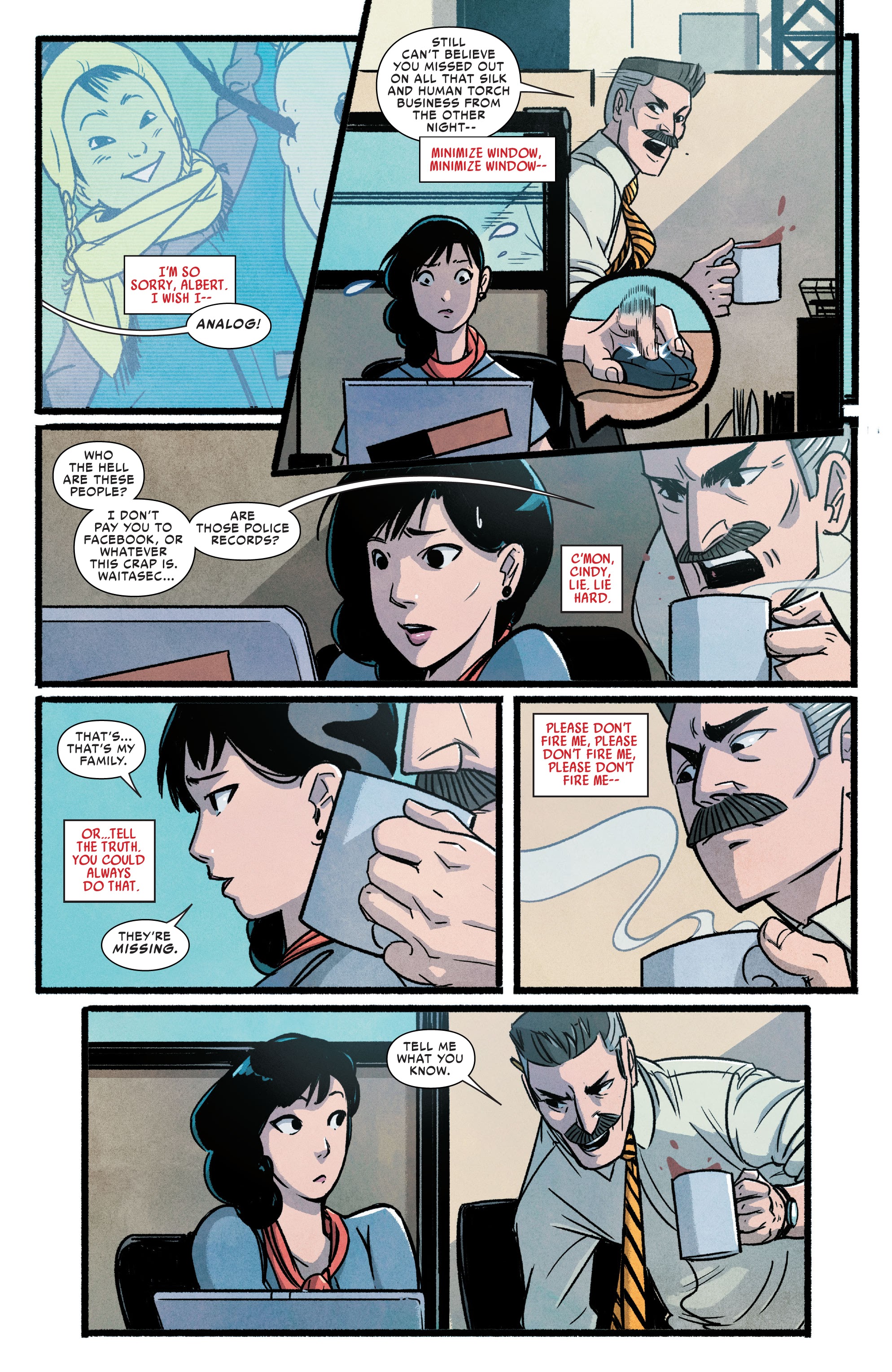 Read online Silk: Out of the Spider-Verse comic -  Issue # TPB 1 (Part 2) - 53