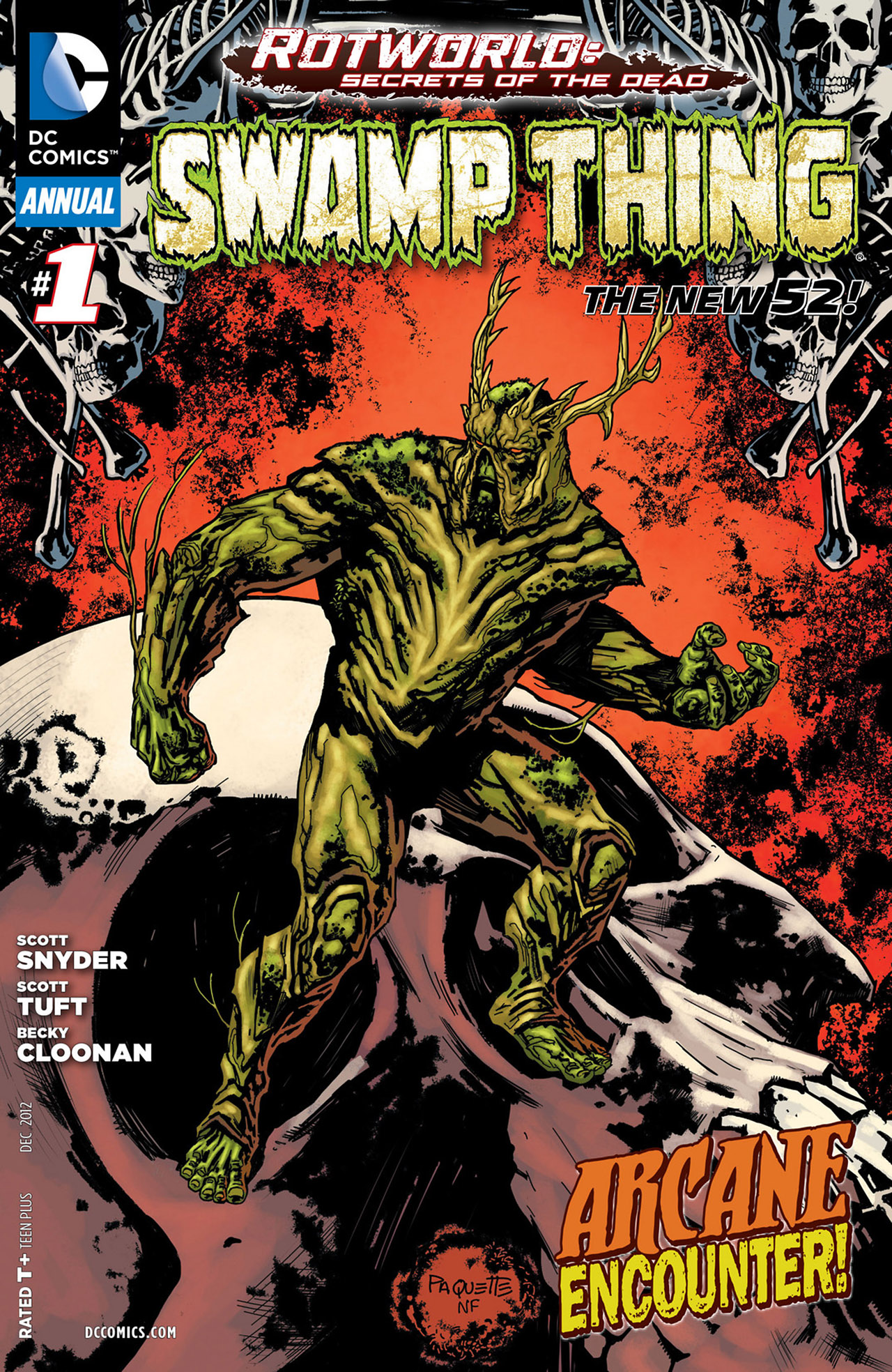 Read online Swamp Thing (2011) comic -  Issue # Annual 1 - 1