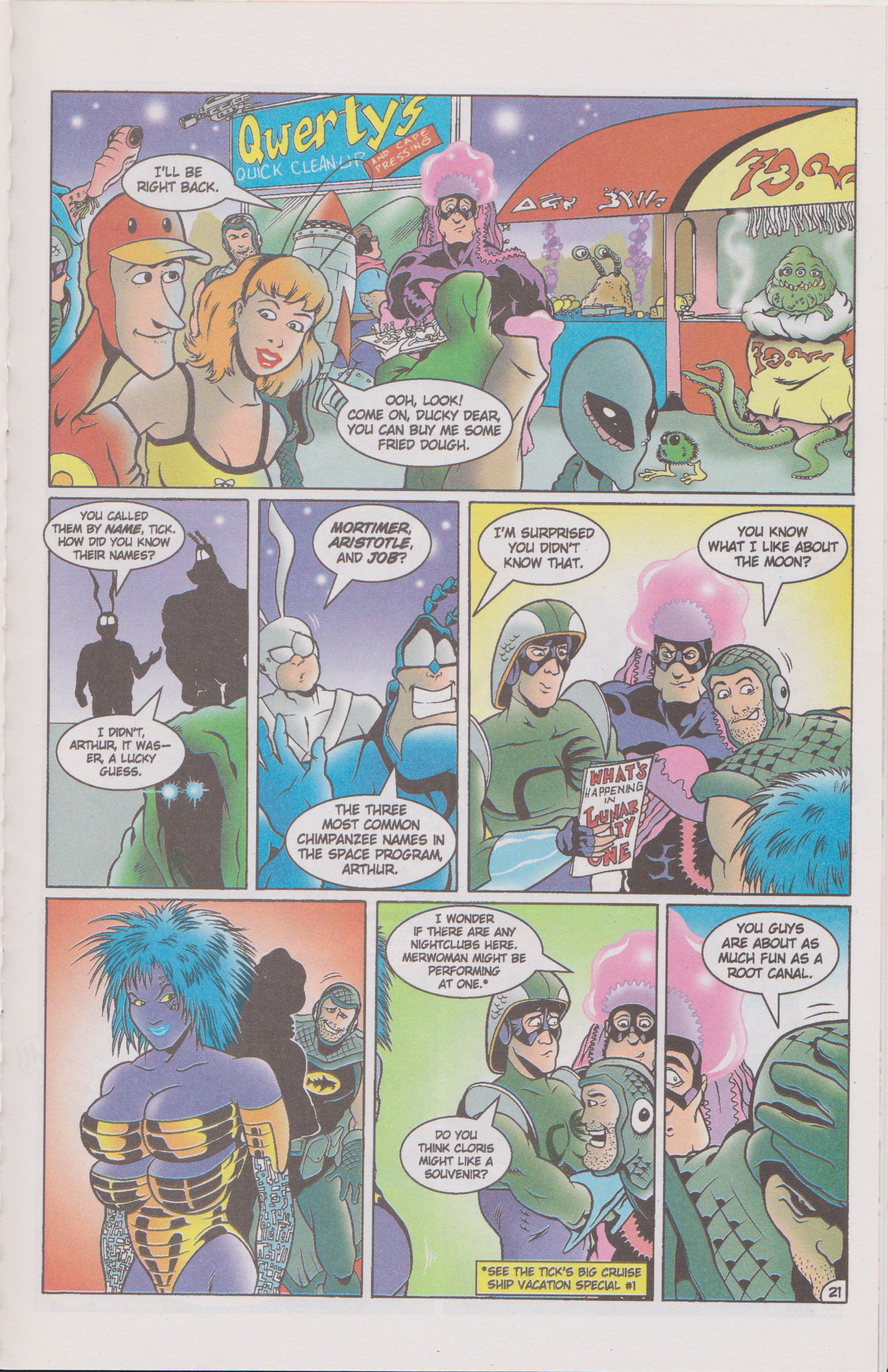 Read online The Tick Color comic -  Issue #2 - 23