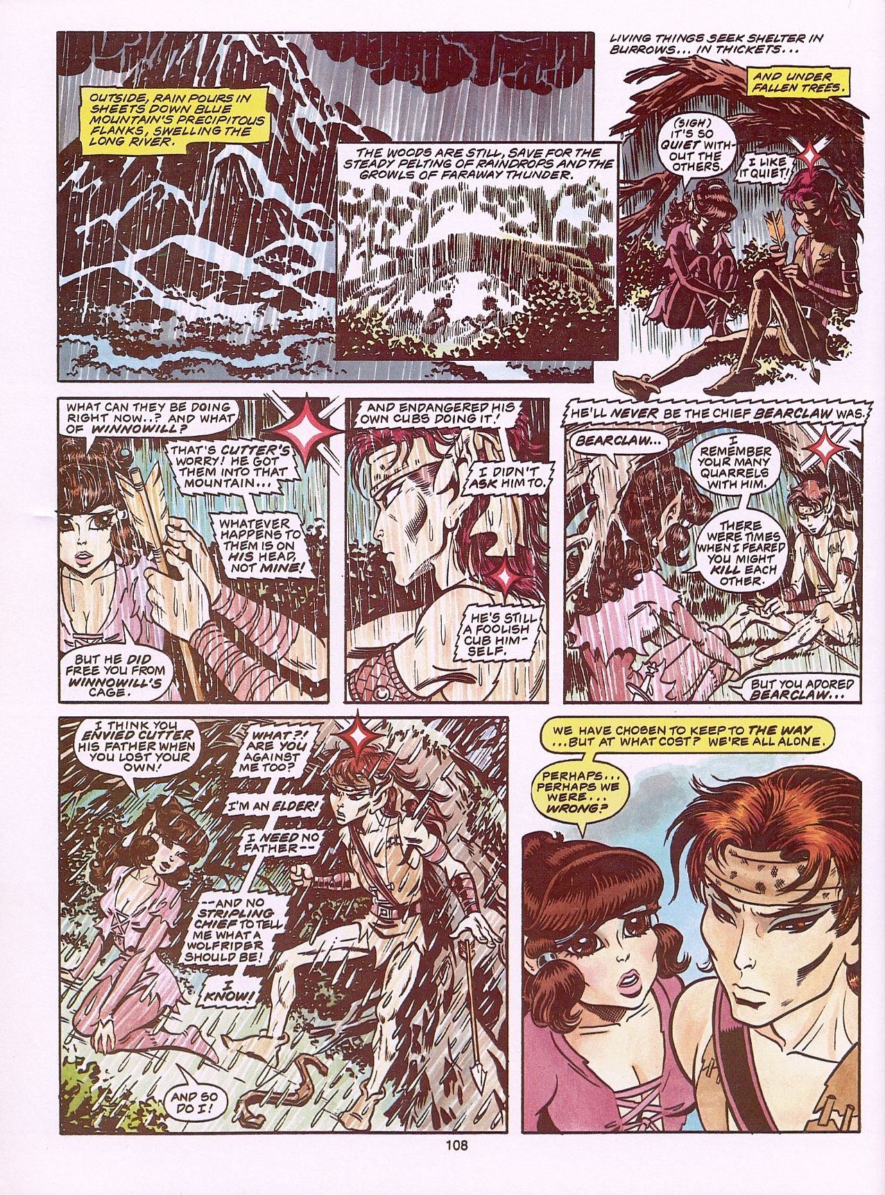 Read online ElfQuest (Starblaze Edition) comic -  Issue # TPB 3 - 113