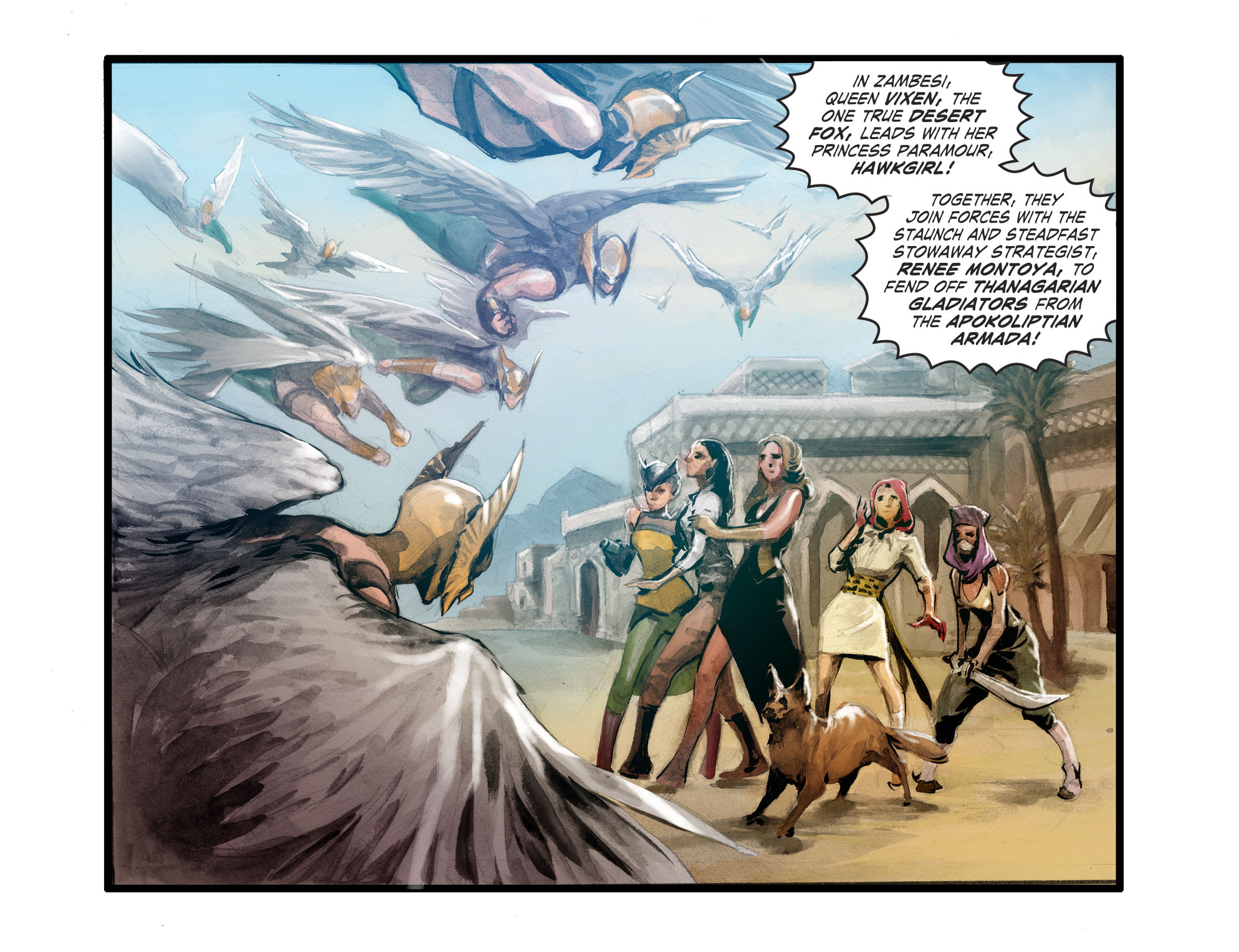 Read online Bombshells: United comic -  Issue #33 - 7