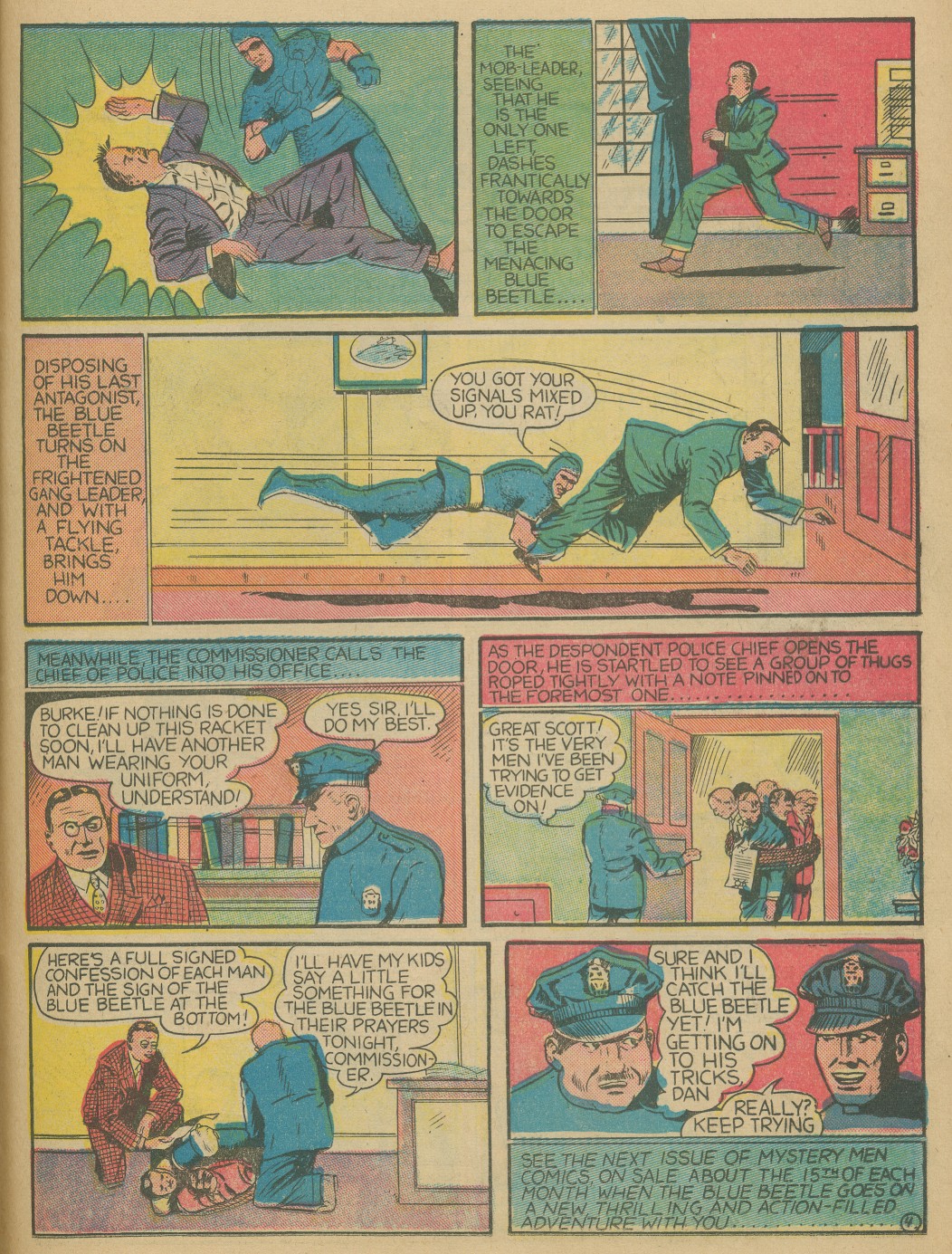 Read online Mystery Men Comics comic -  Issue #3 - 47