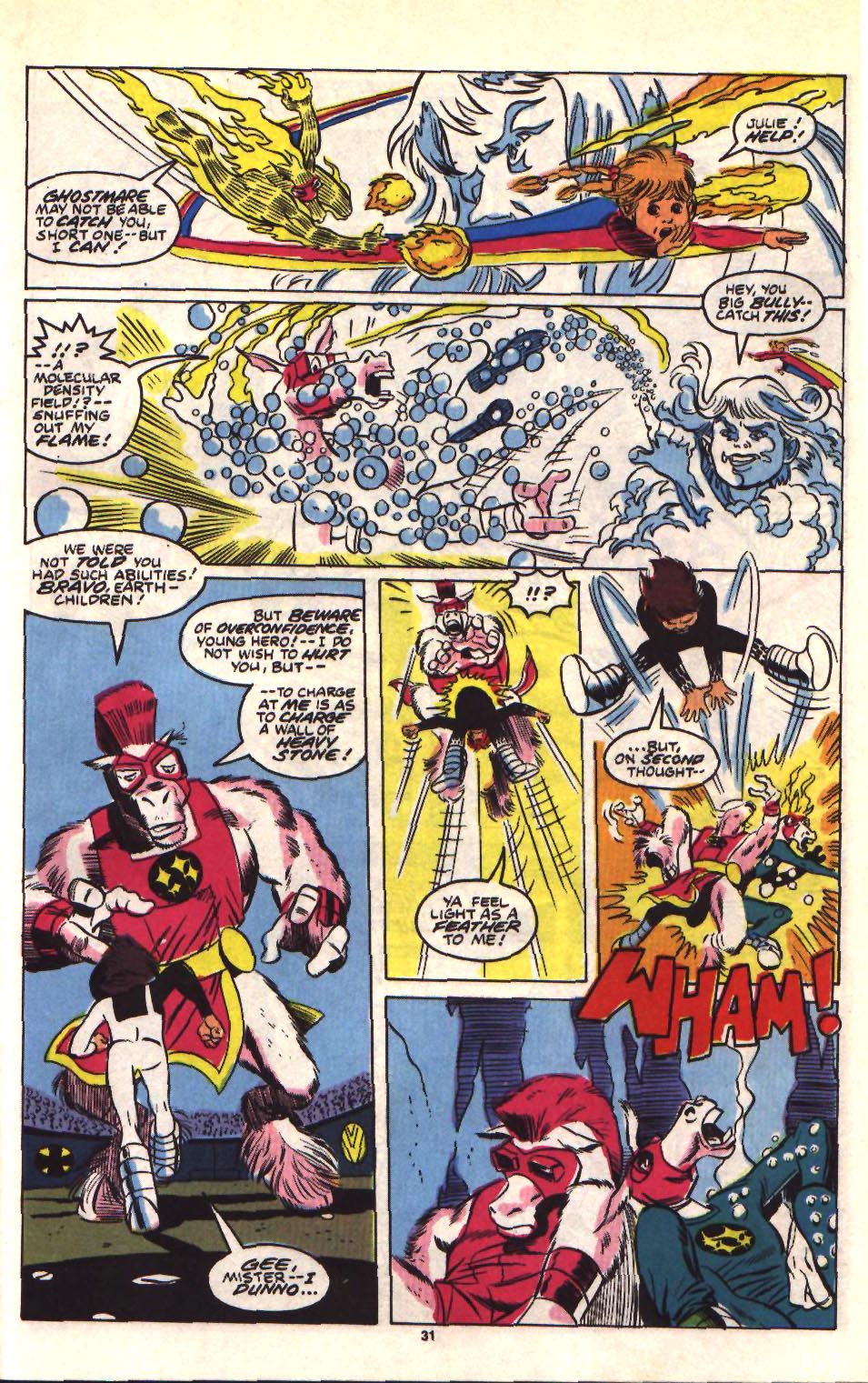 Read online Power Pack (1984) comic -  Issue #50 - 33