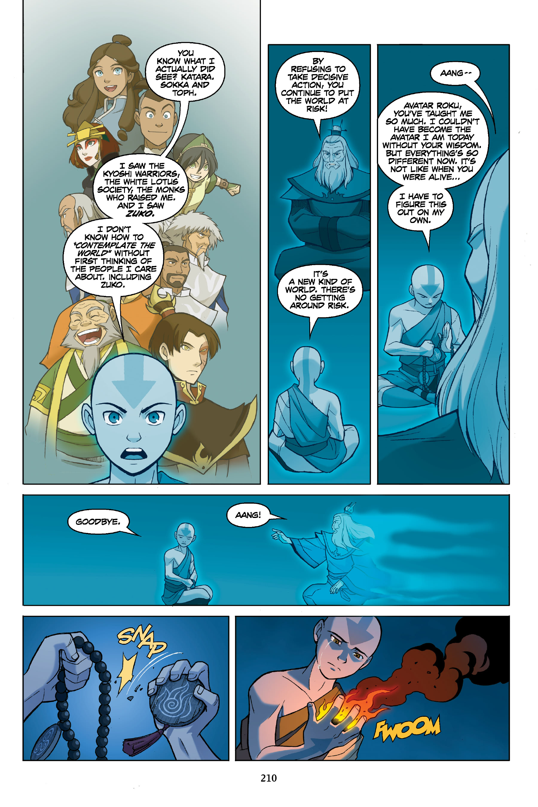 Read online Nickelodeon Avatar: The Last Airbender - The Promise comic -  Issue # _TPB Omnibus (Part 3) - 10