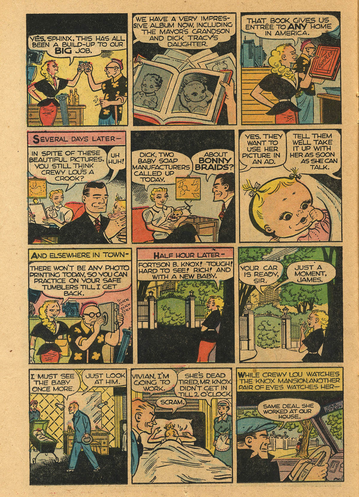 Read online Dick Tracy comic -  Issue #74 - 16