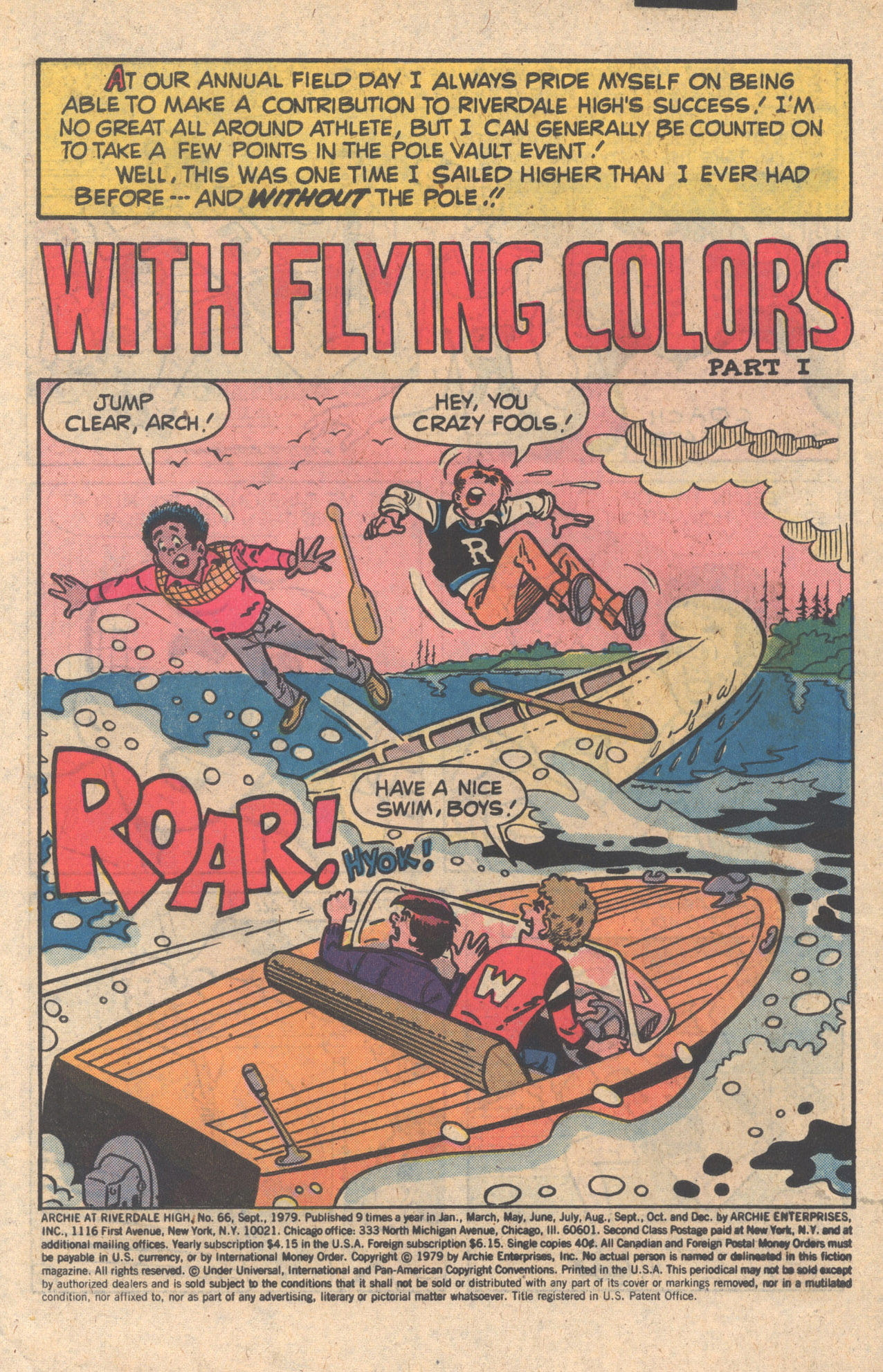 Read online Archie at Riverdale High (1972) comic -  Issue #66 - 3