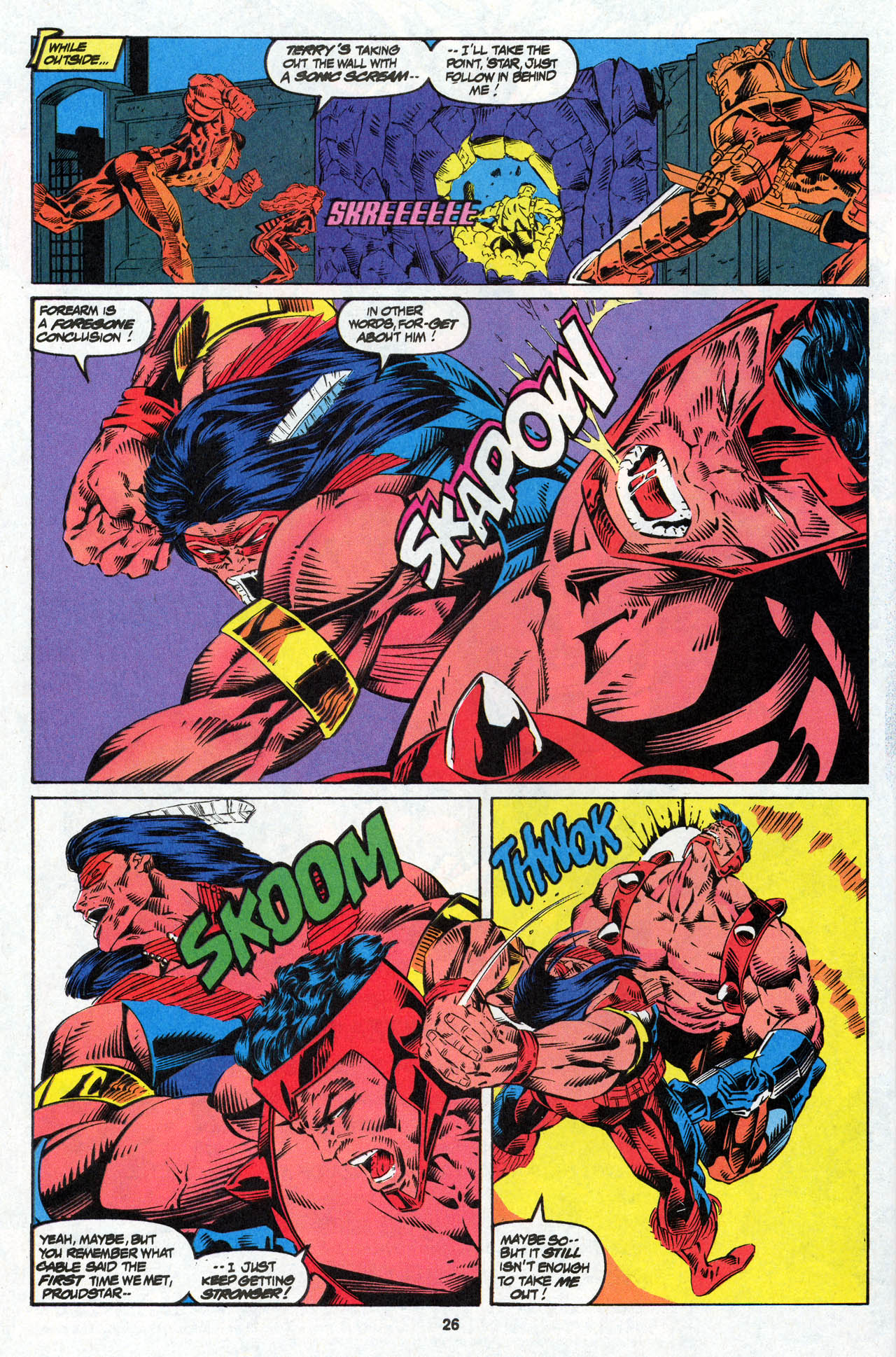 Read online X-Force (1991) comic -  Issue #27 - 26