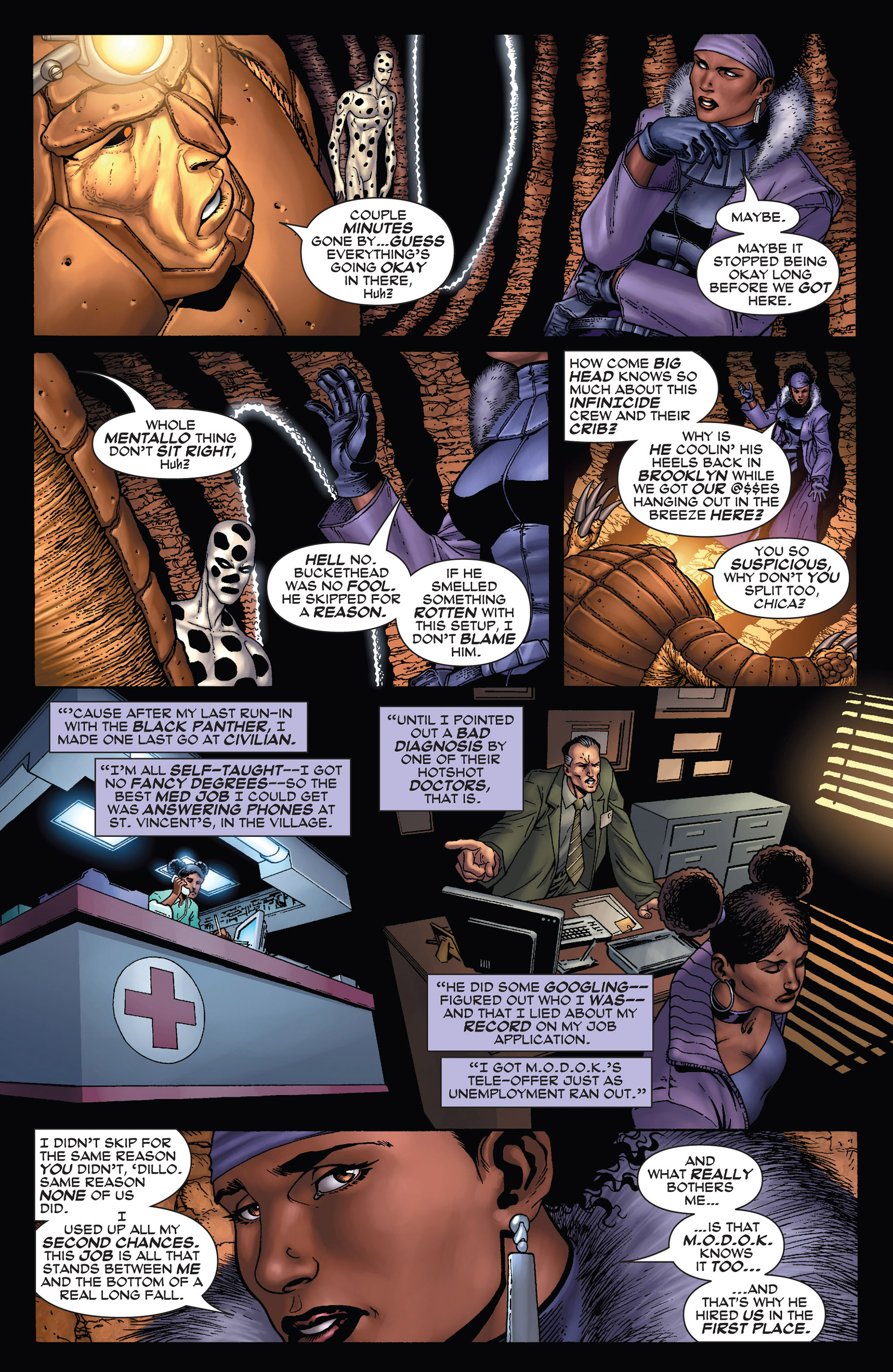 Read online Super-Villain Team-Up/MODOK's 11 comic -  Issue #3 - 12