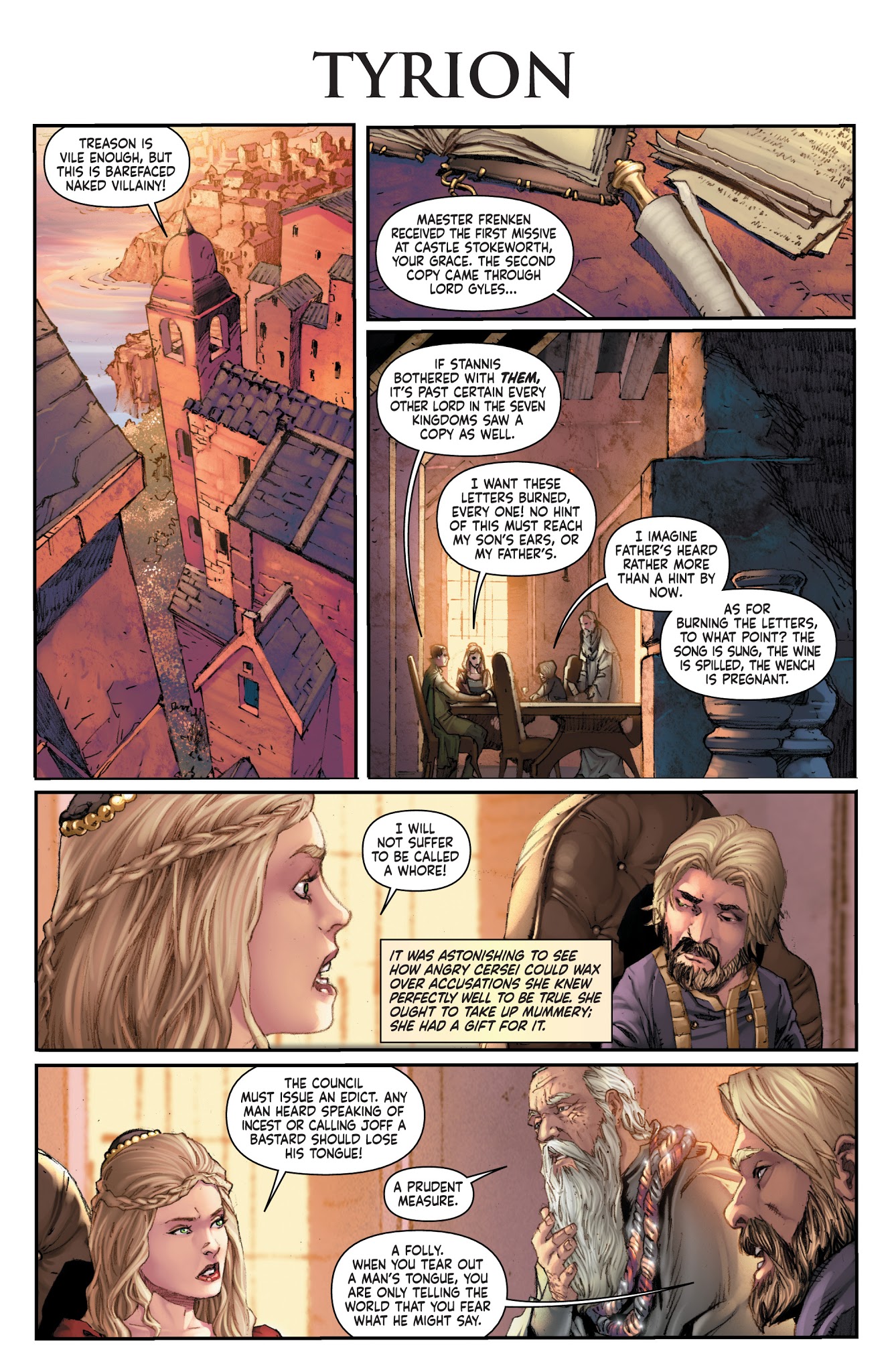 Read online A Clash of Kings comic -  Issue #8 - 4