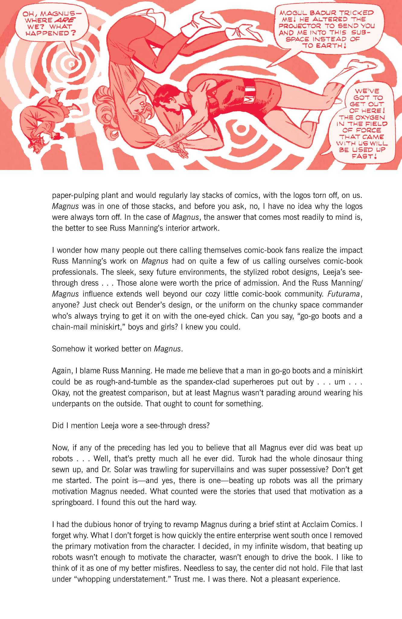 Read online Magnus, Robot Fighter Archives comic -  Issue # TPB 3 (Part 1) - 9