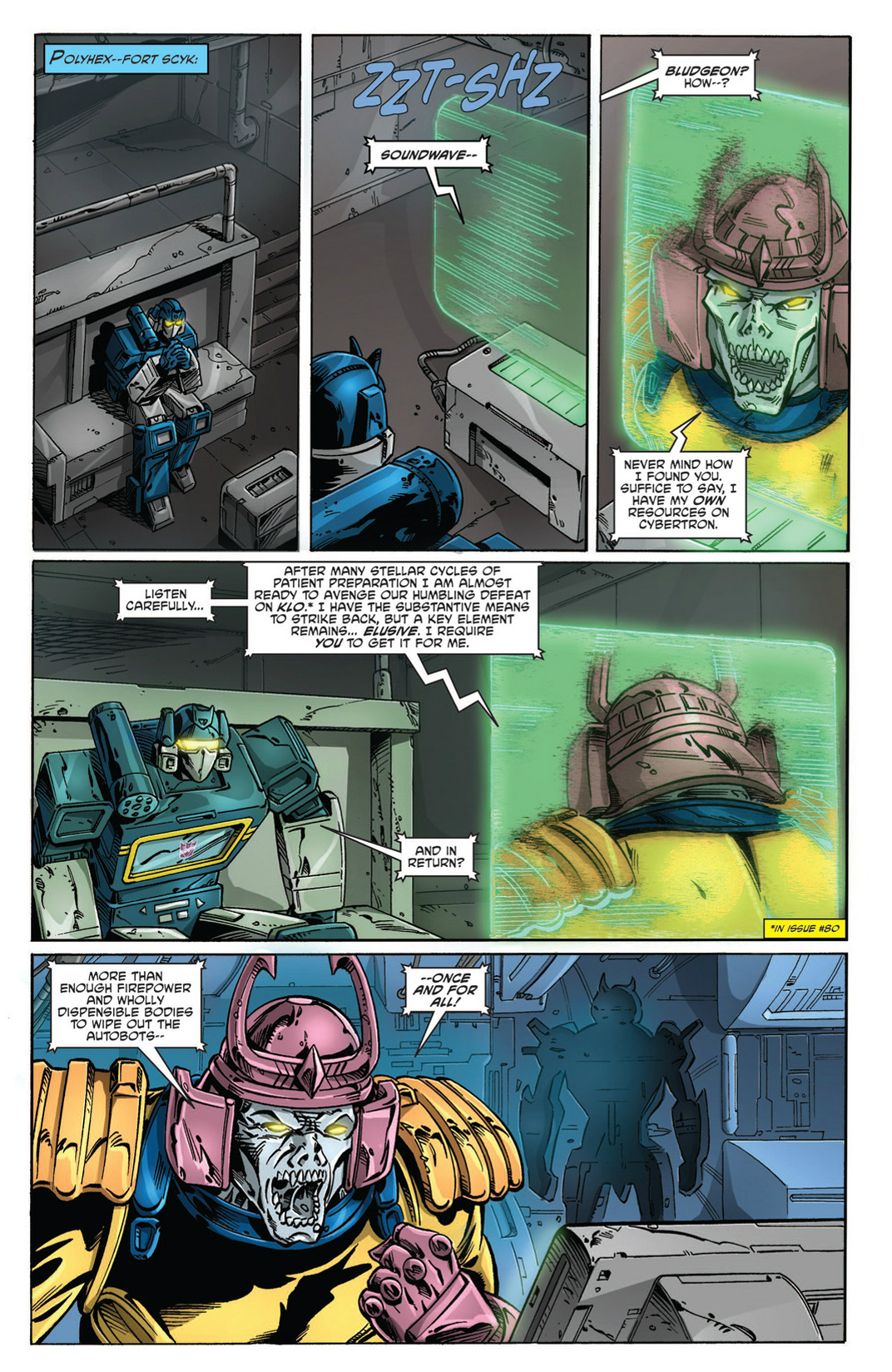 Read online The Transformers: Regeneration One comic -  Issue #81 - 20
