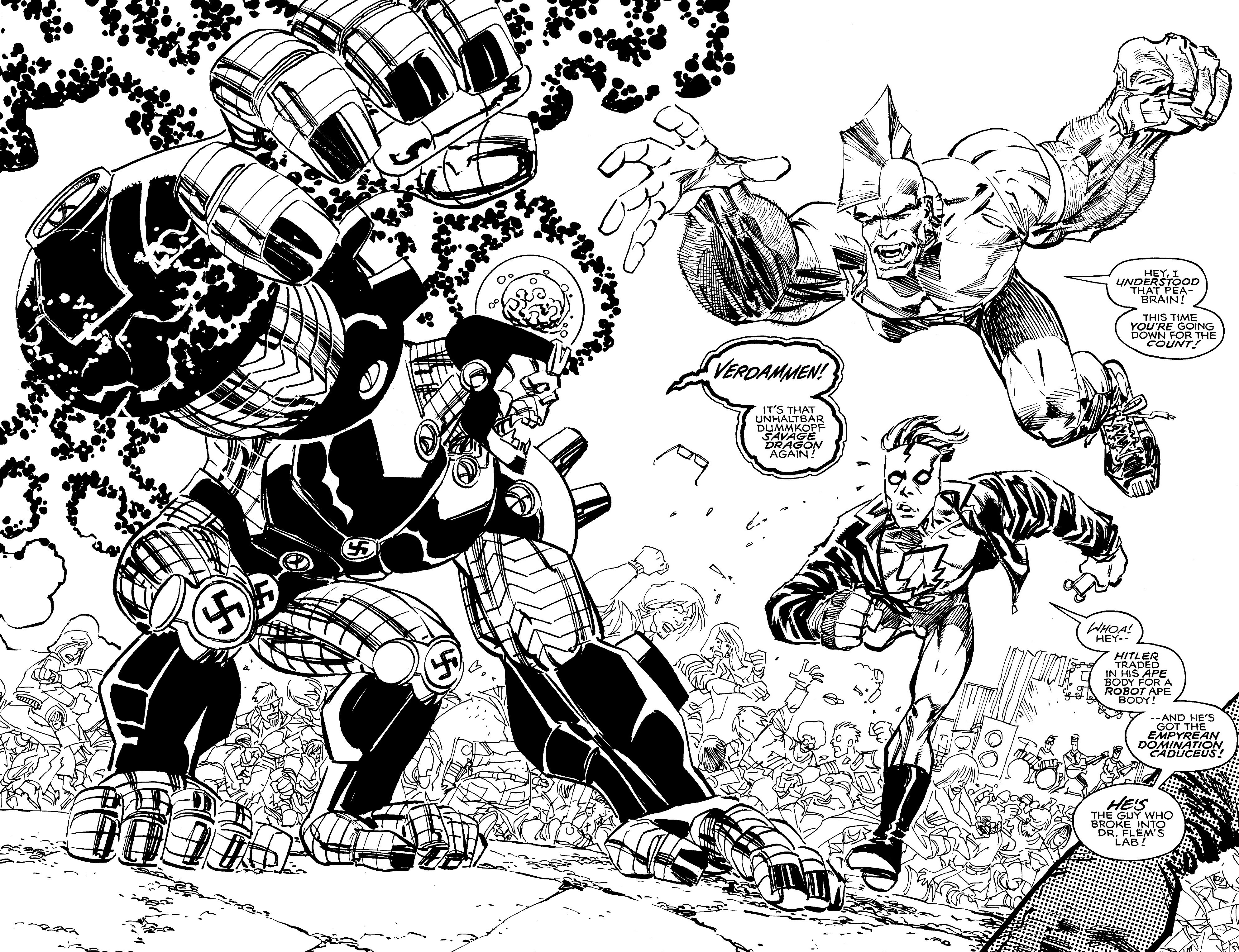 Read online Savage Dragon Archives comic -  Issue # TPB 6 (Part 3) - 32