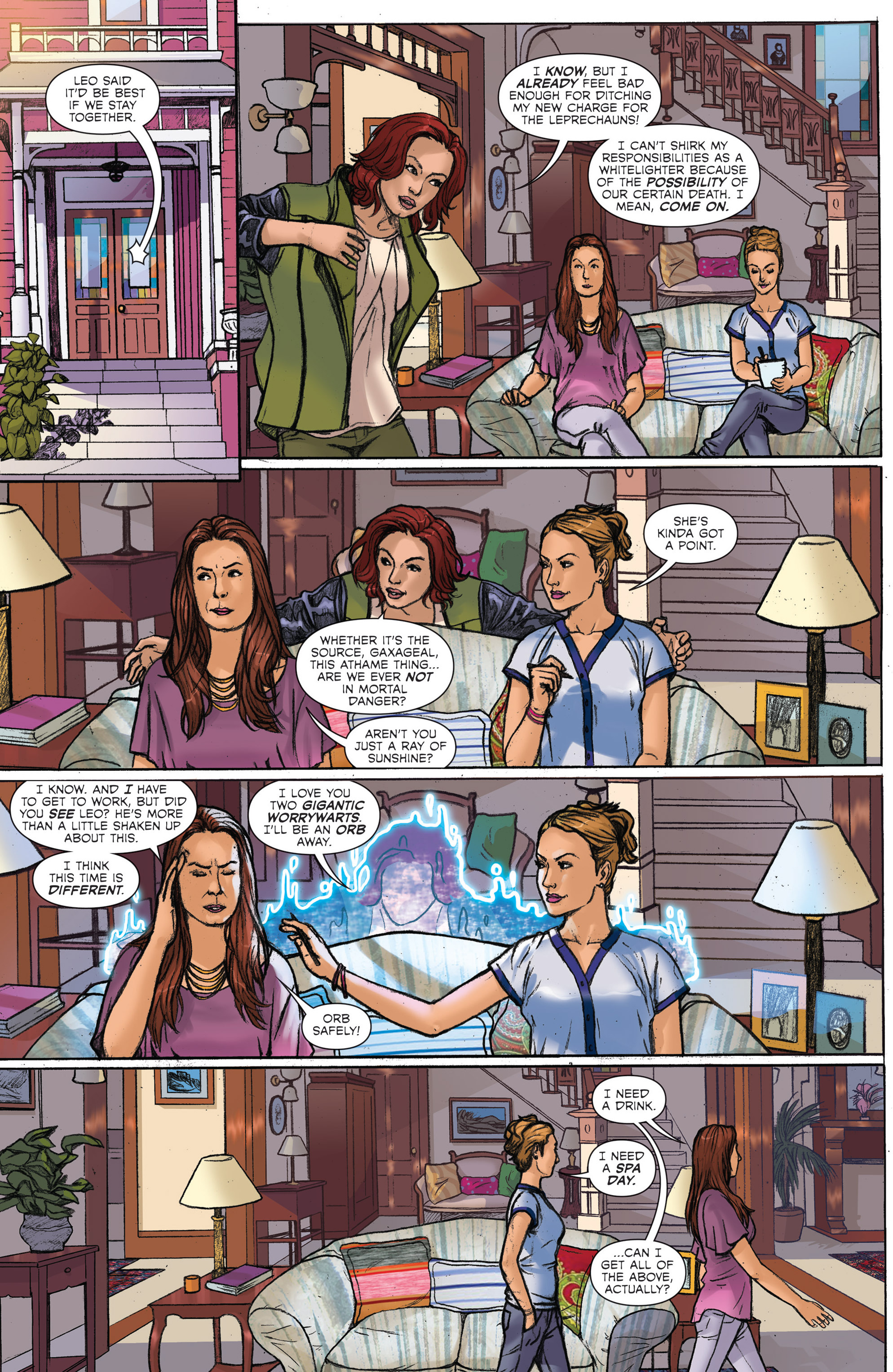 Read online Charmed Season 10 comic -  Issue #3 - 4