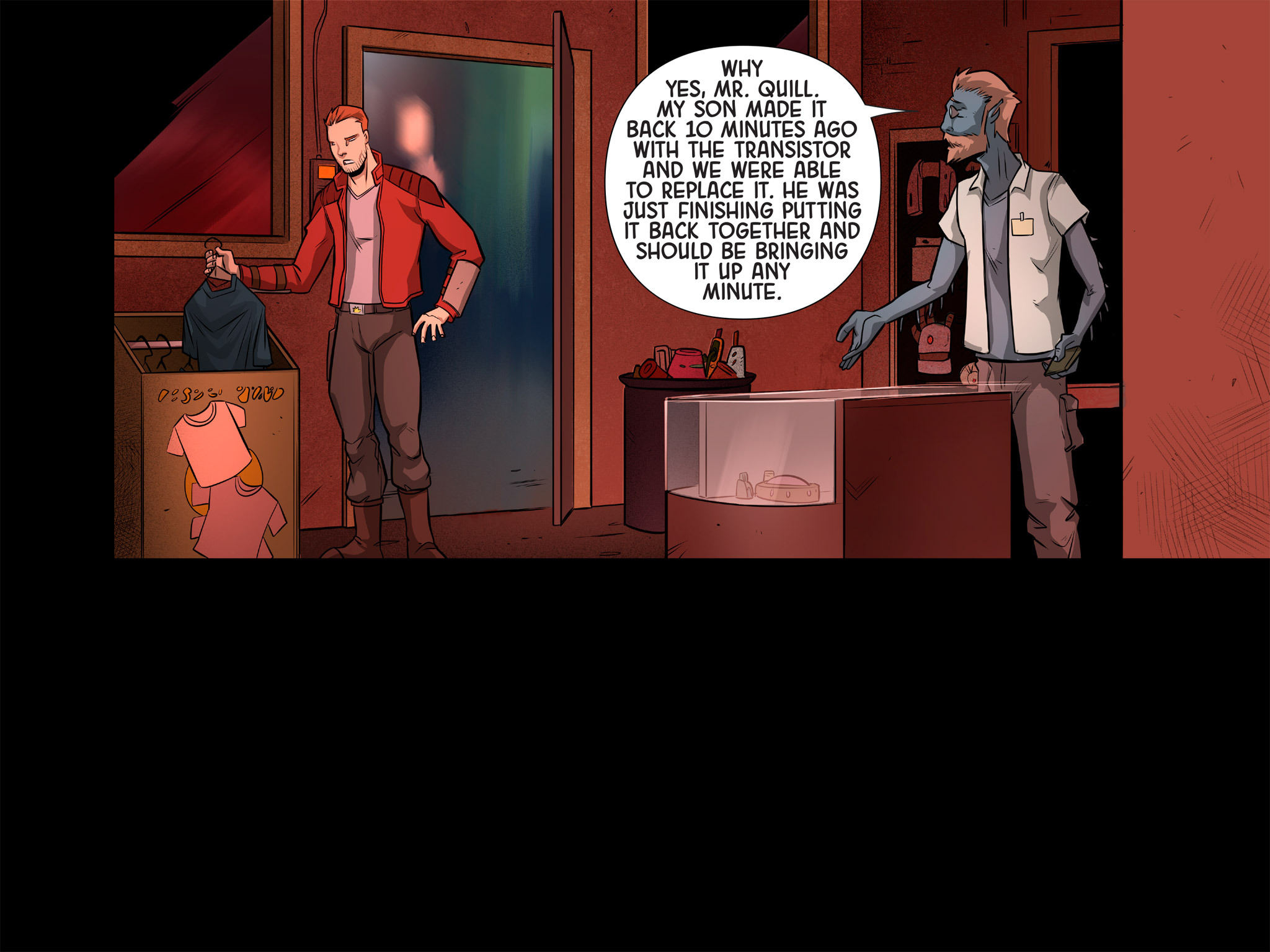 Read online Guardians of the Galaxy: Awesome Mix Infinite Comic comic -  Issue #9 - 51