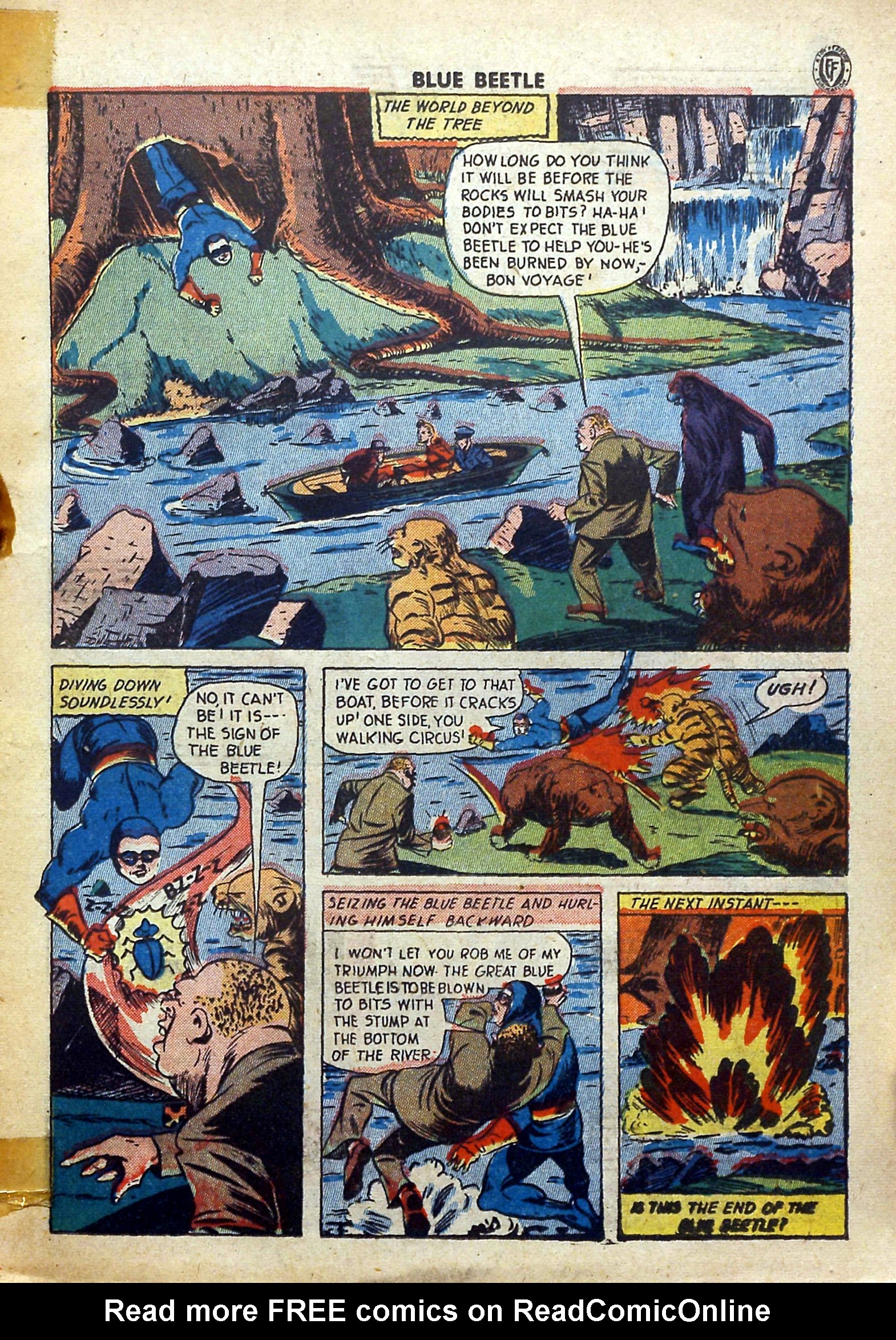 Read online The Blue Beetle comic -  Issue #37 - 10