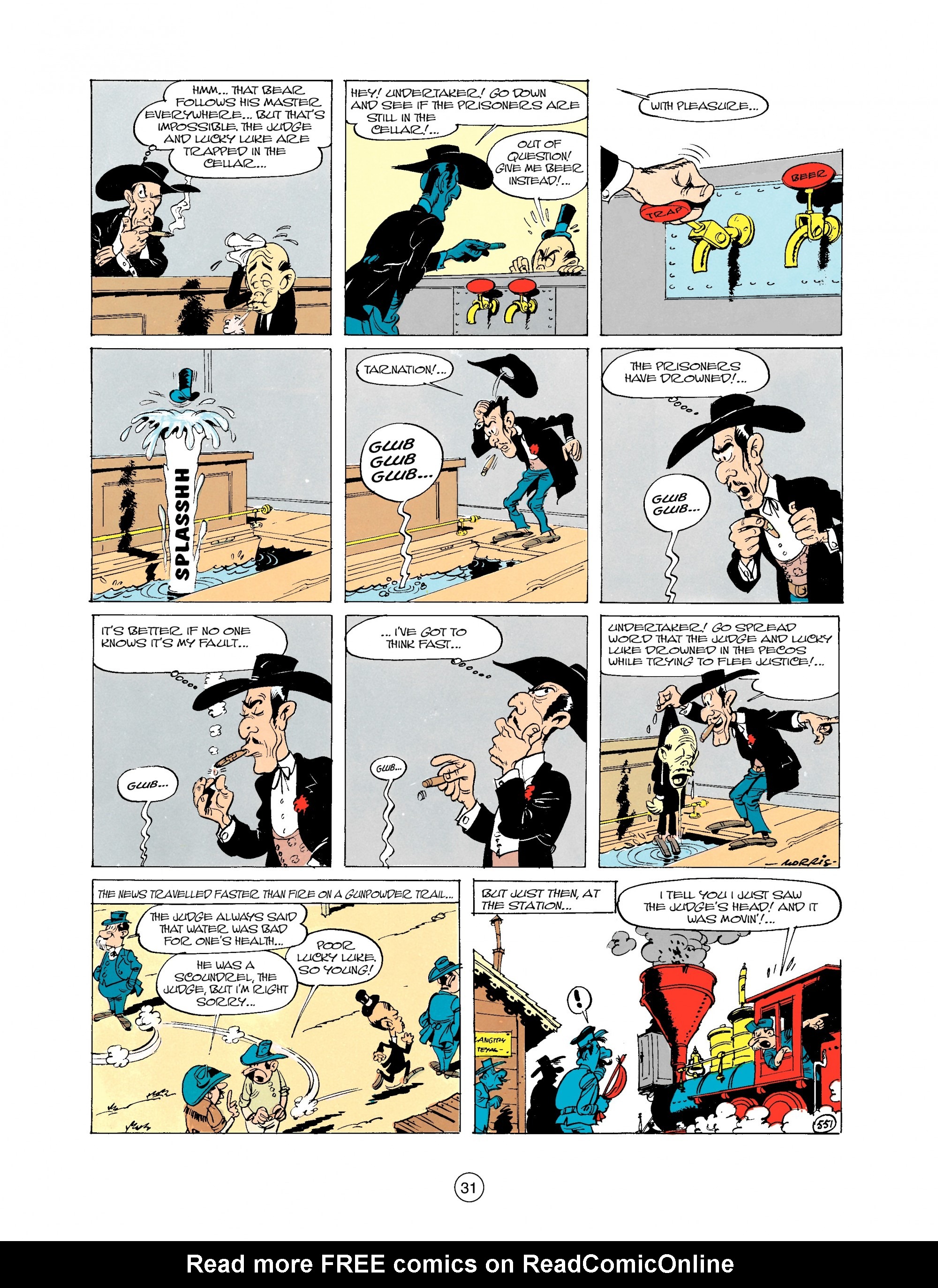 Read online A Lucky Luke Adventure comic -  Issue #24 - 31