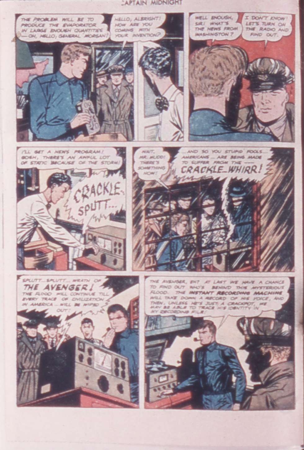 Read online Captain Midnight (1942) comic -  Issue #52 - 6