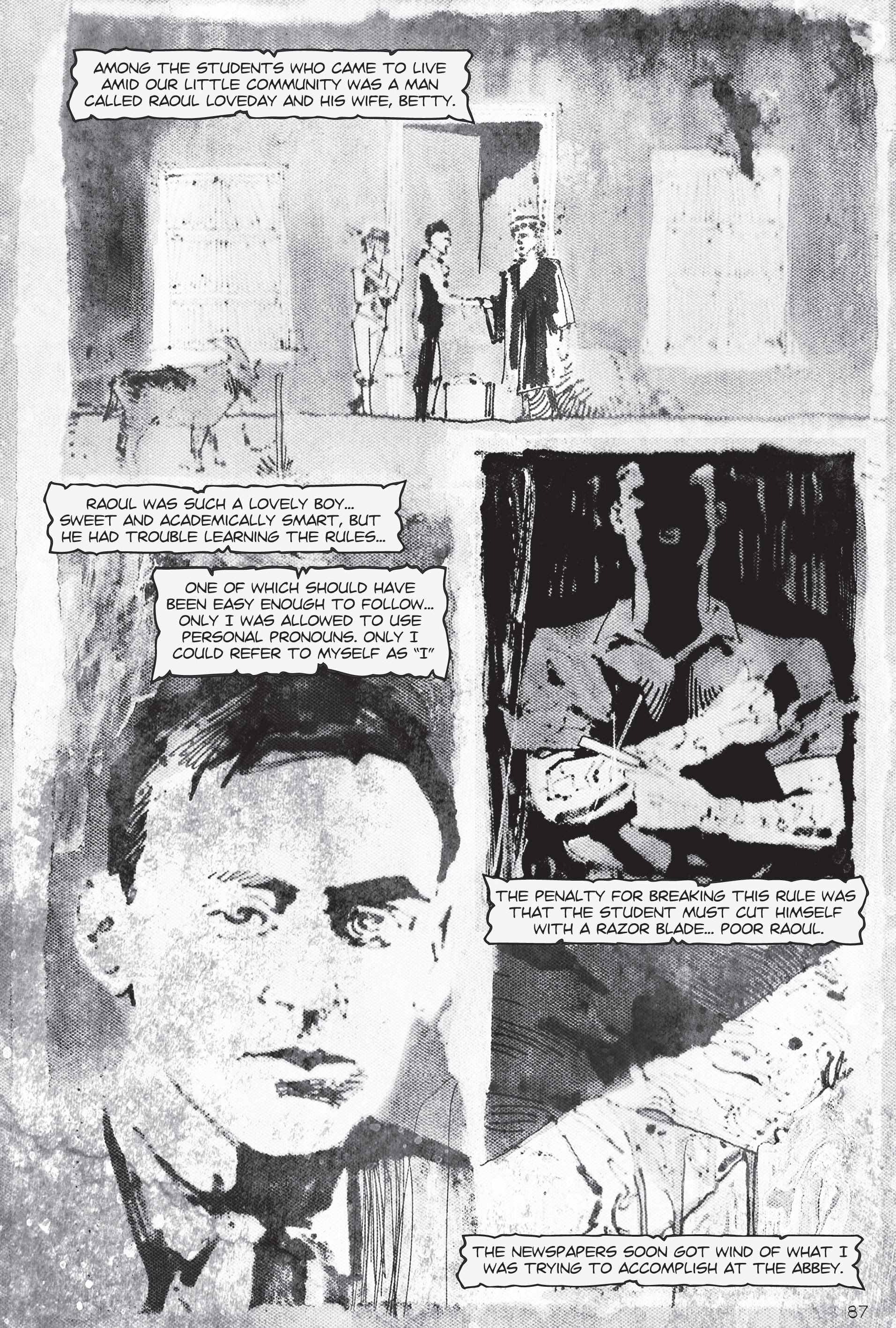 Read online Aleister Crowley: Wandering the Waste comic -  Issue # TPB - 96