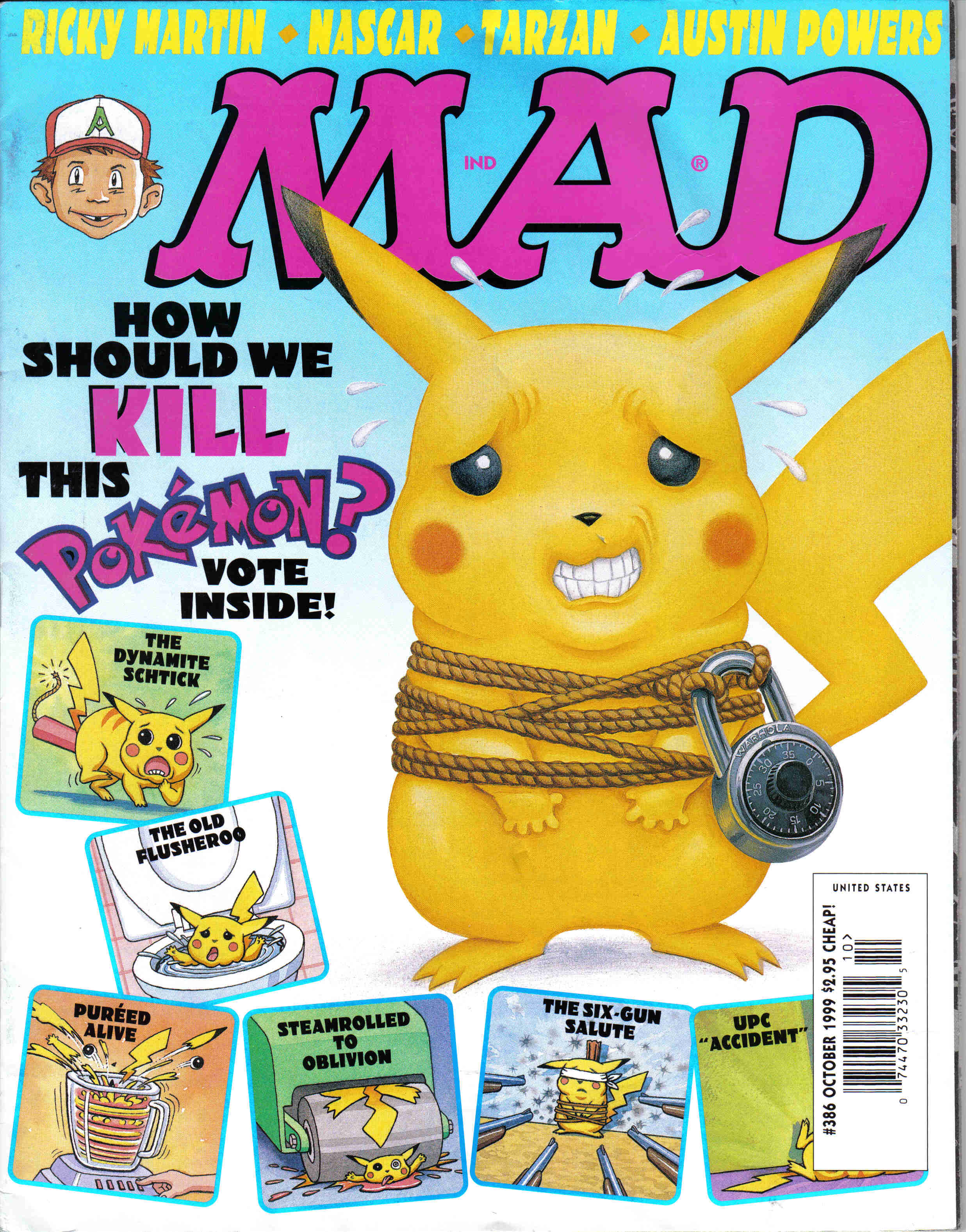 Read online MAD comic -  Issue #386 - 1