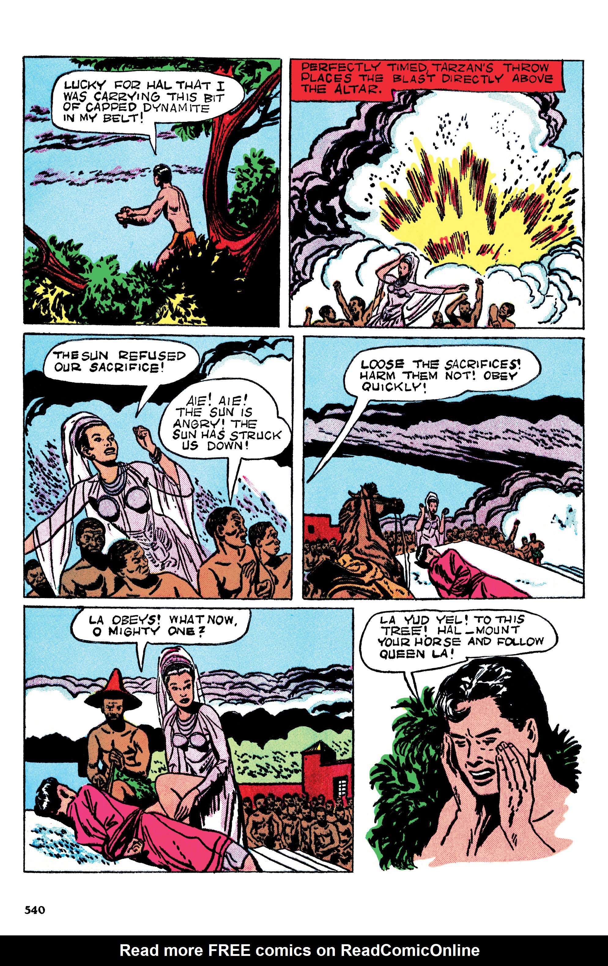 Read online Edgar Rice Burroughs Tarzan: The Jesse Marsh Years Omnibus comic -  Issue # TPB (Part 6) - 42
