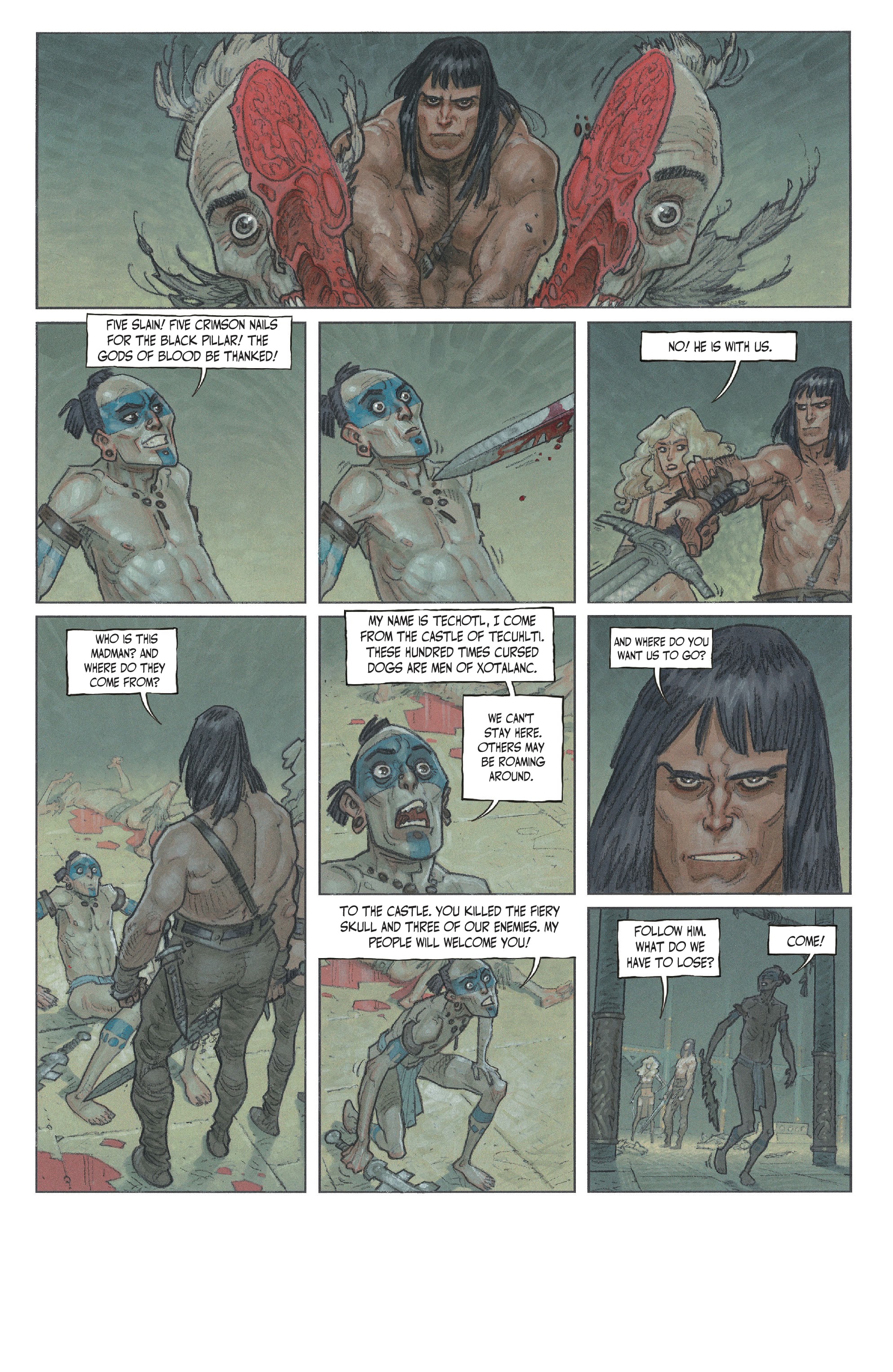 Read online The Cimmerian comic -  Issue # TPB 1 - 82