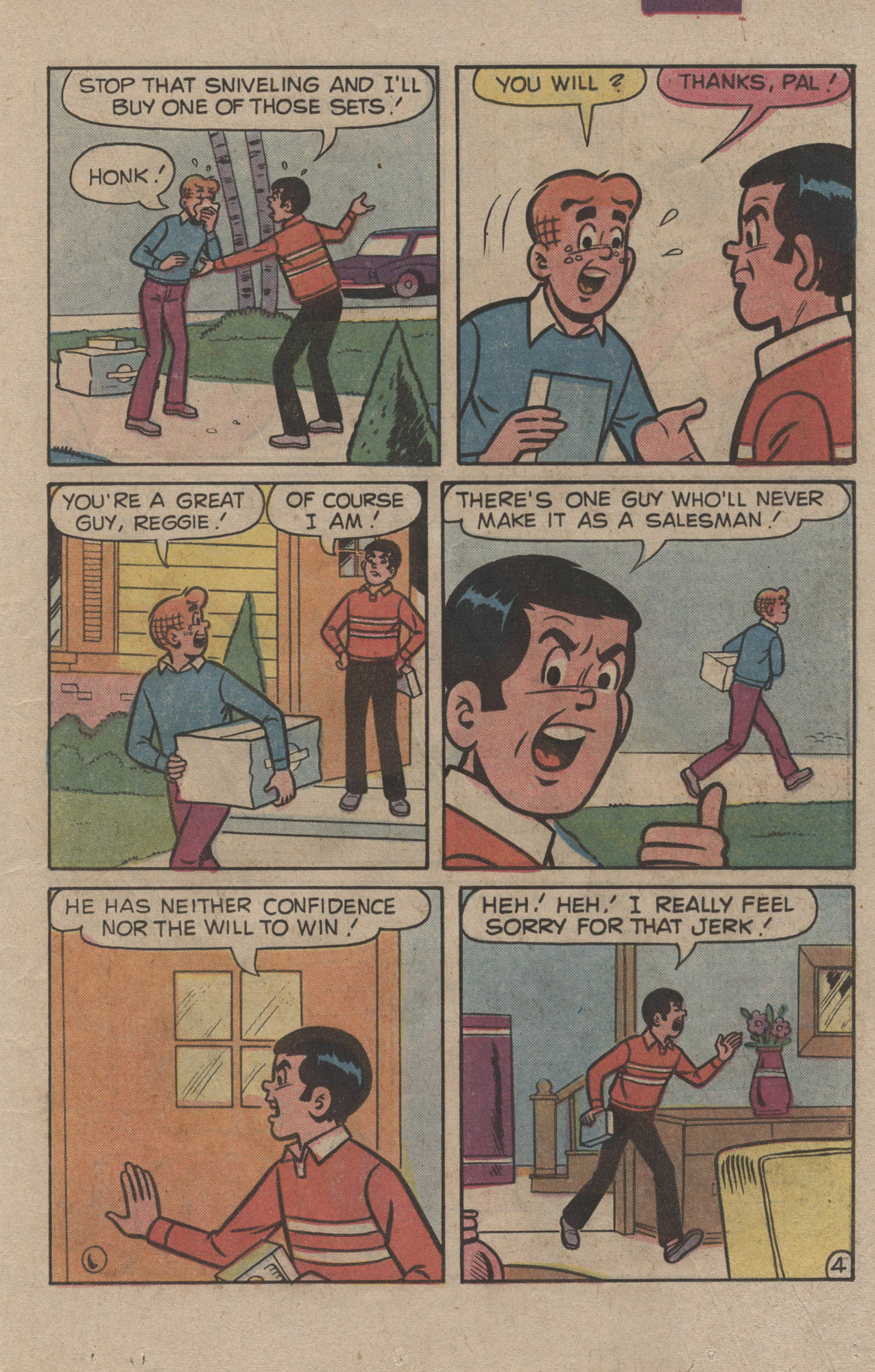 Read online Reggie and Me (1966) comic -  Issue #123 - 23