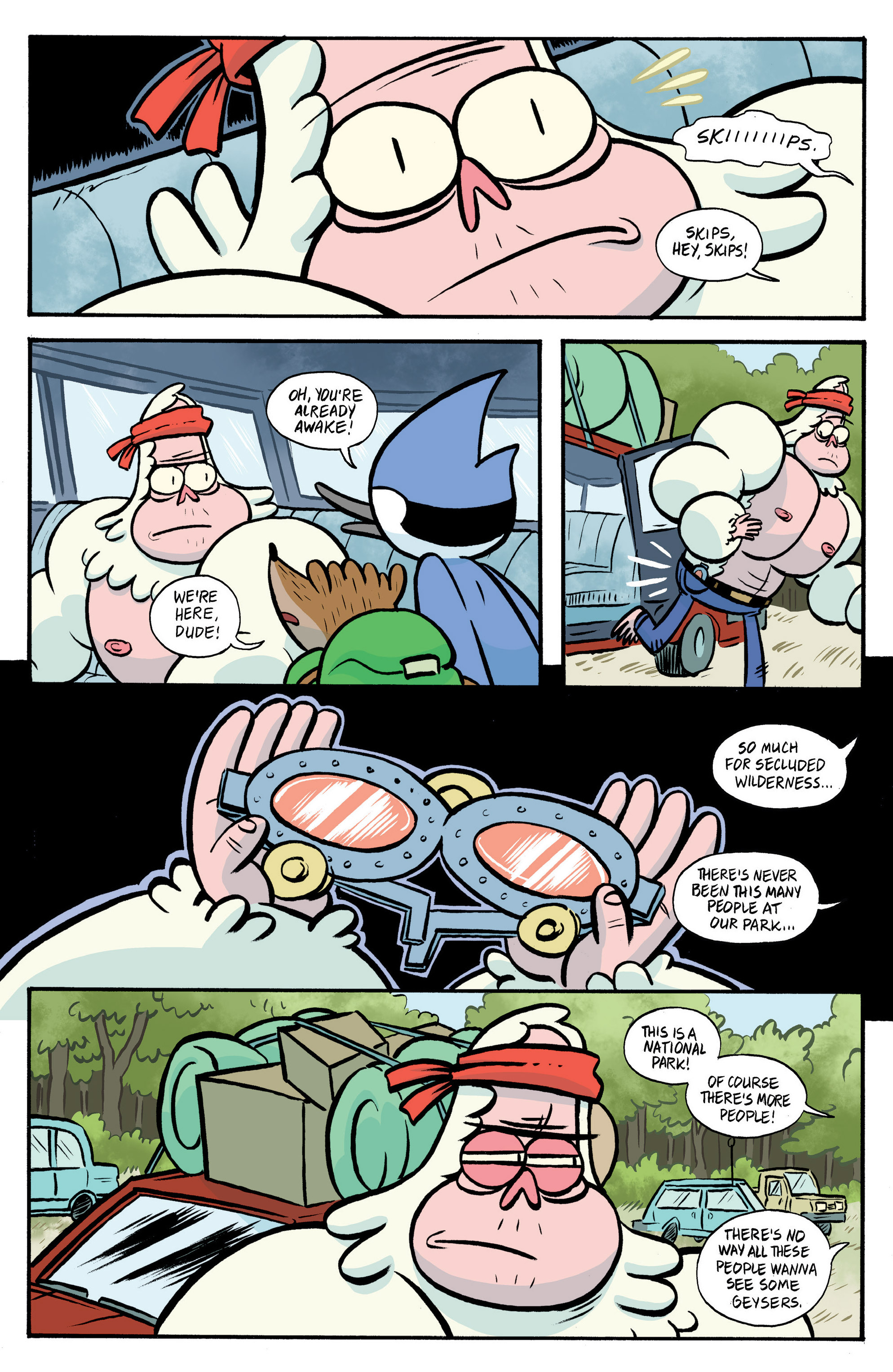 Read online Regular Show: Skips comic -  Issue #3 - 23
