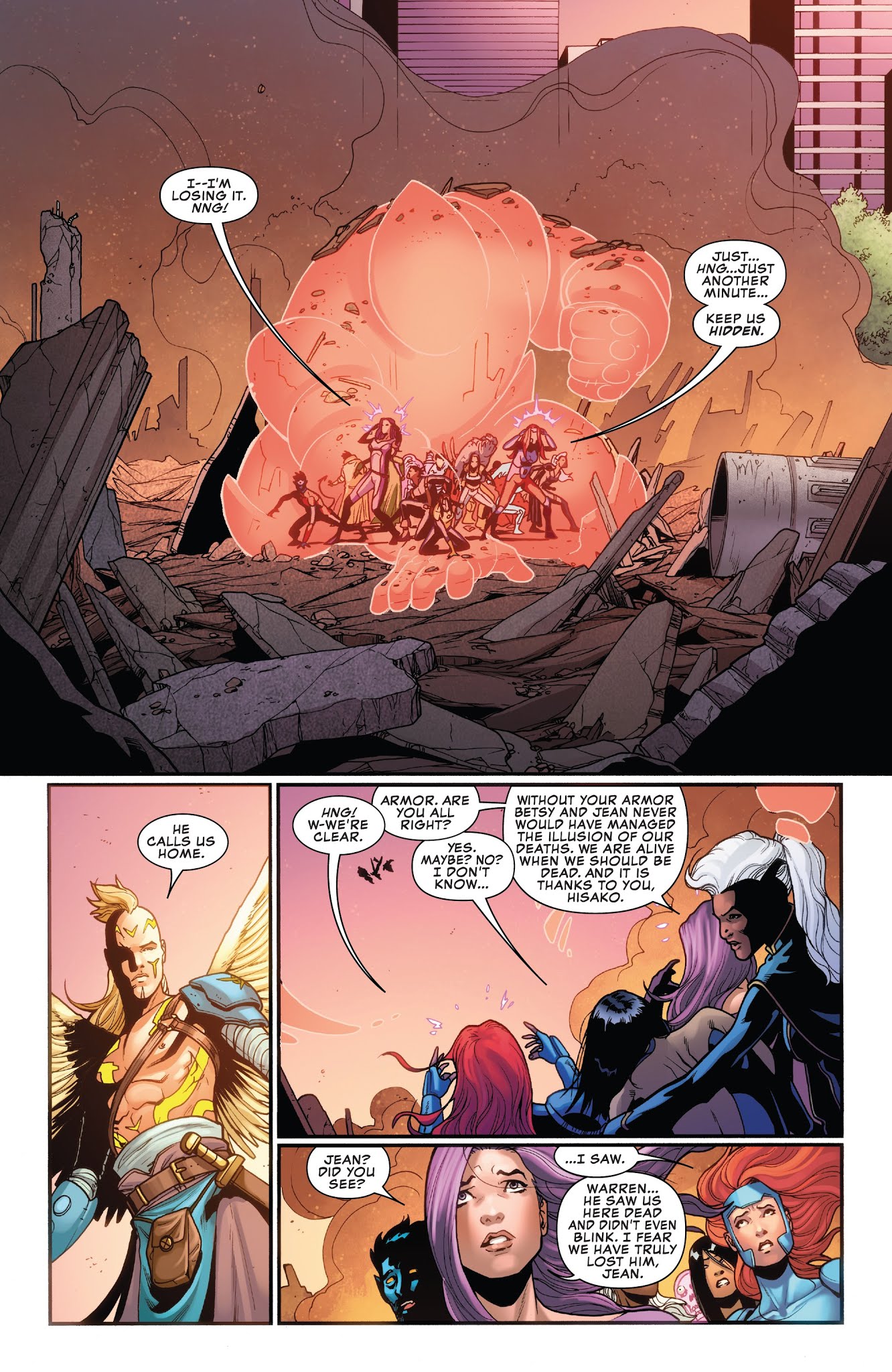 Read online Uncanny X-Men (2019) comic -  Issue #4 - 5
