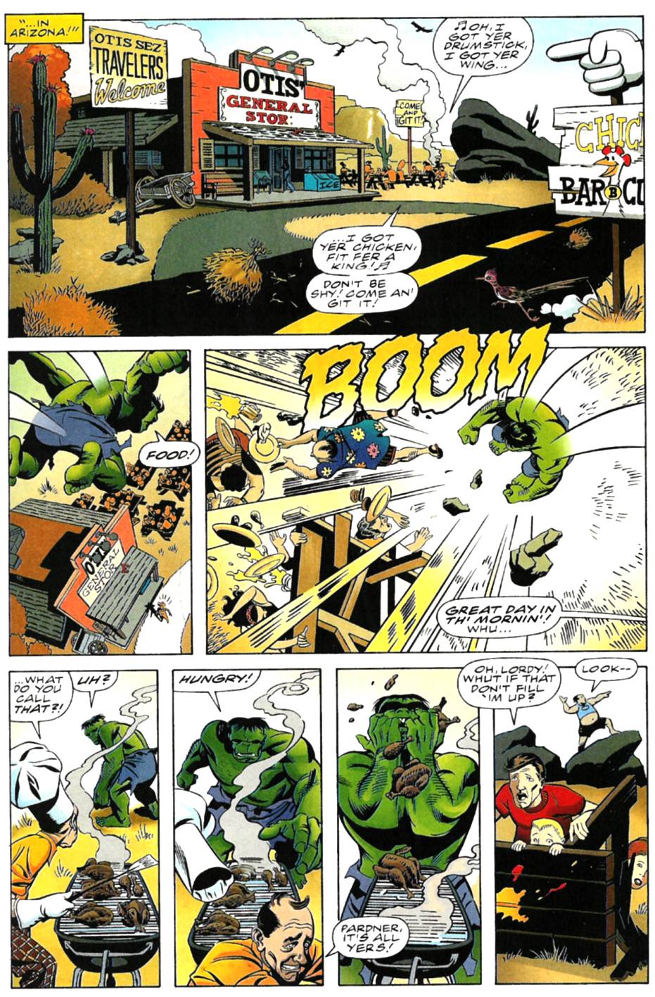 Read online Incredible Hulk vs Superman comic -  Issue # Full - 9
