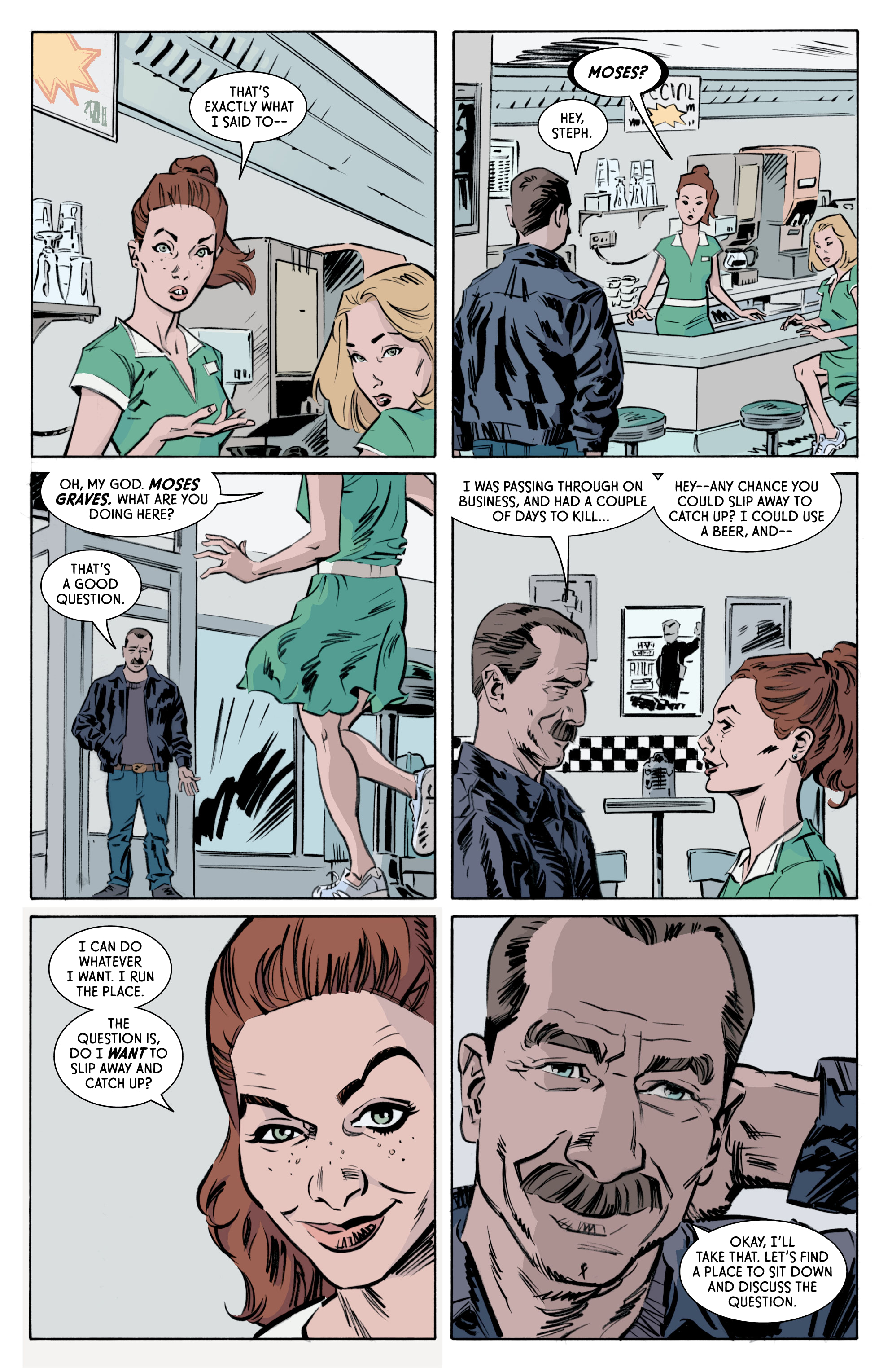 Read online Miles to Go comic -  Issue #3 - 7