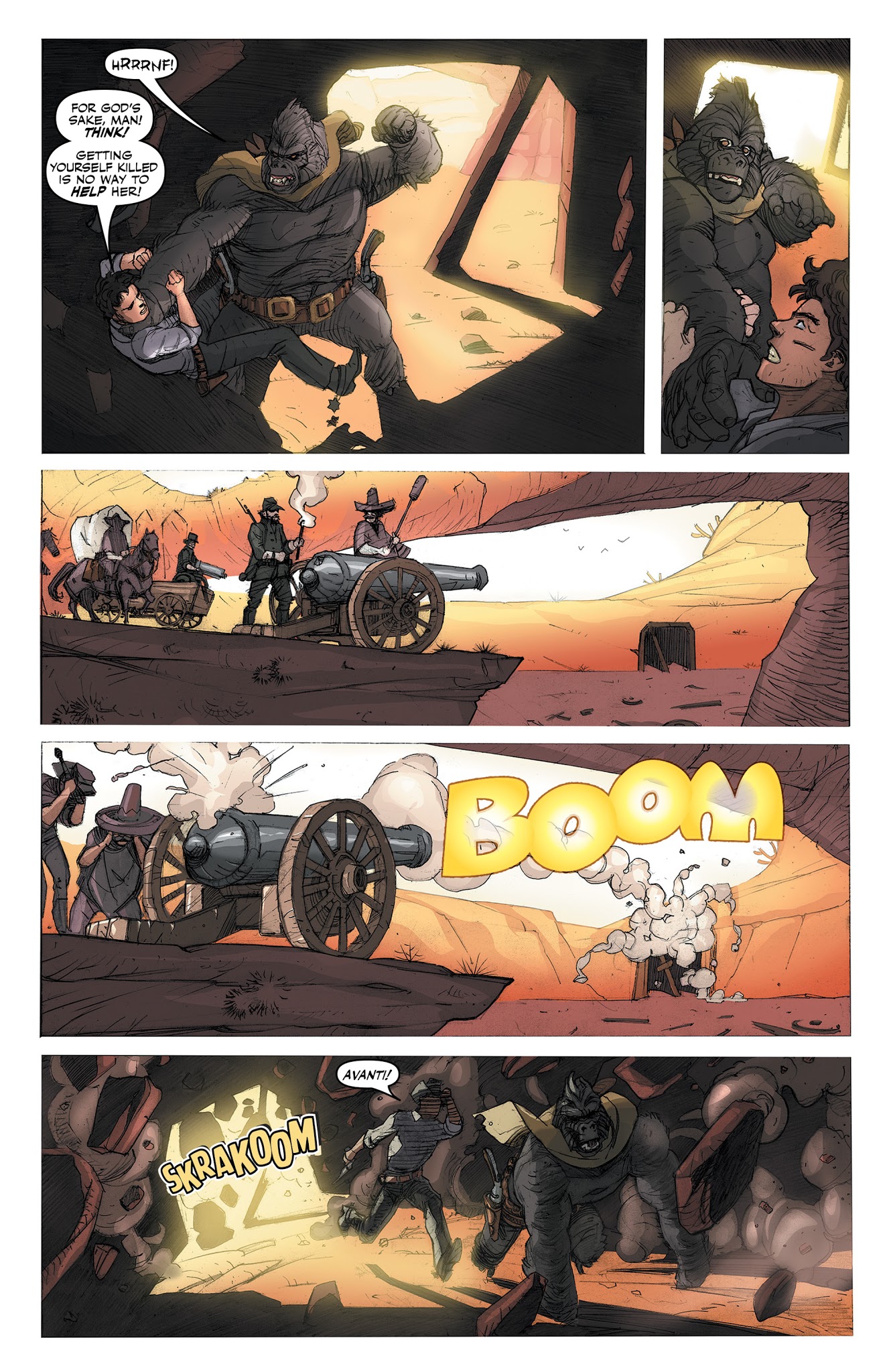 Read online Six-Gun Gorilla: Long Days of Vengeance comic -  Issue #6 - 14