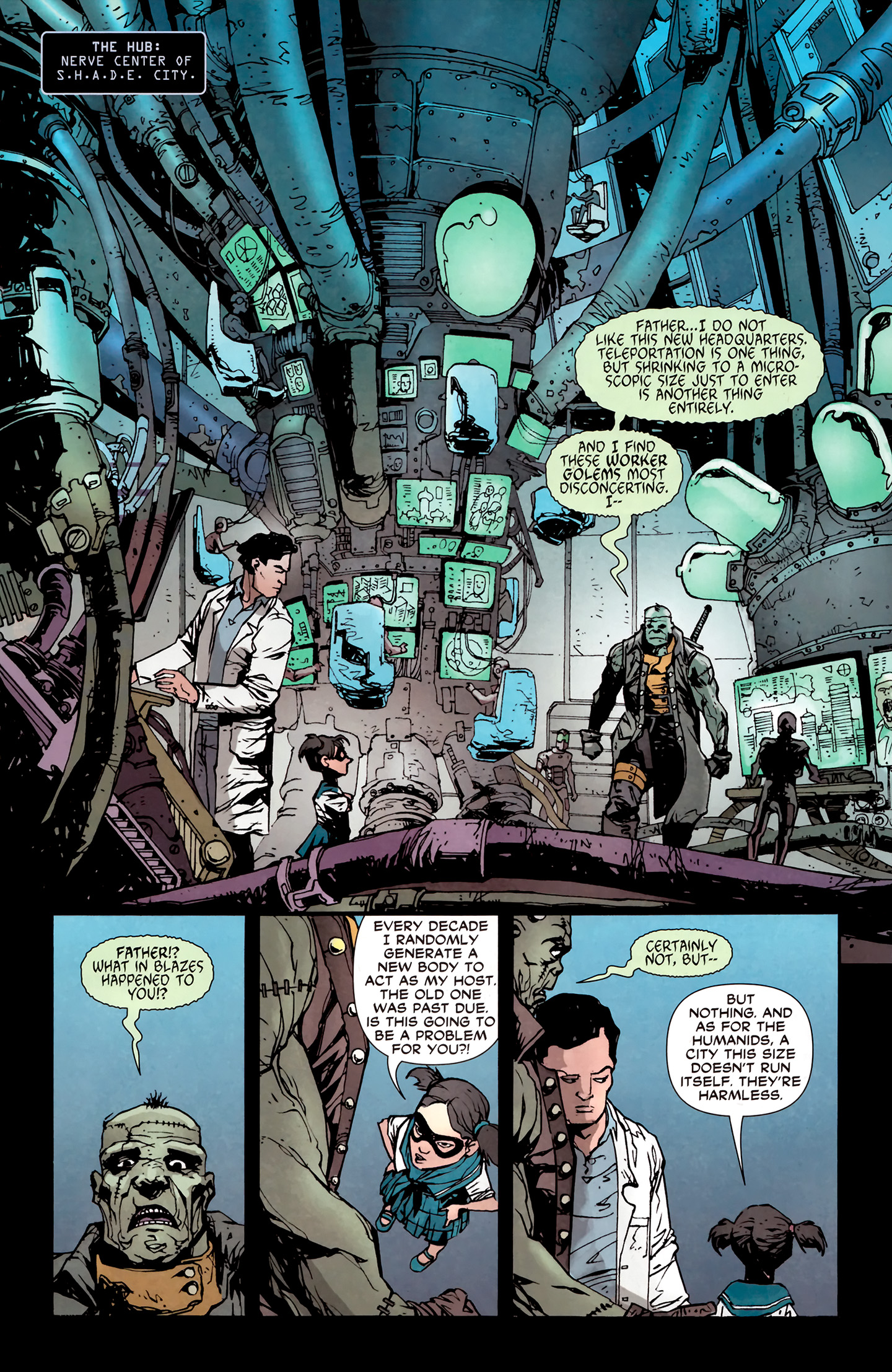 Read online Frankenstein, Agent of S.H.A.D.E. comic -  Issue #1 - 7