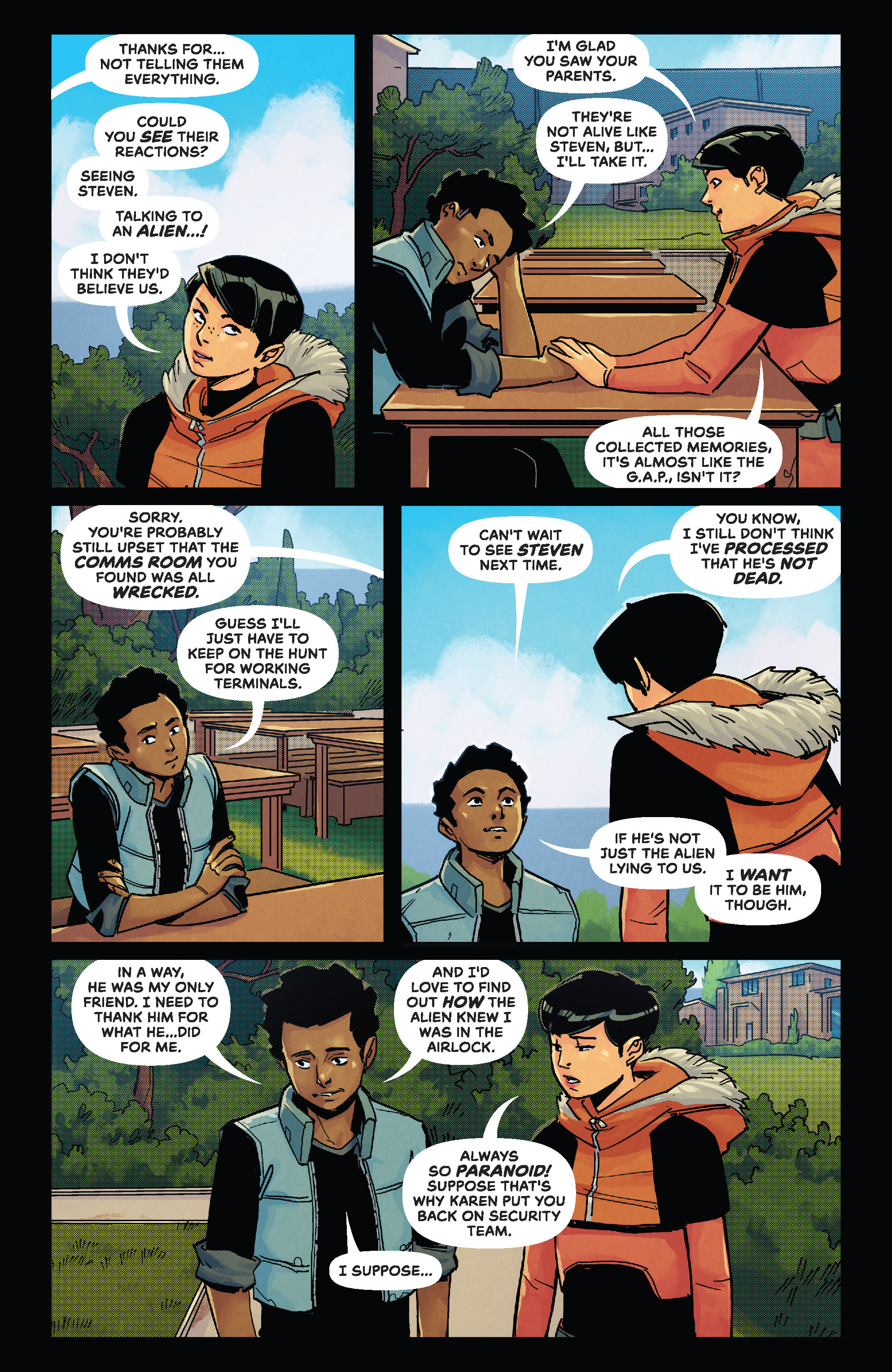 Read online Outpost Zero comic -  Issue #14 - 20