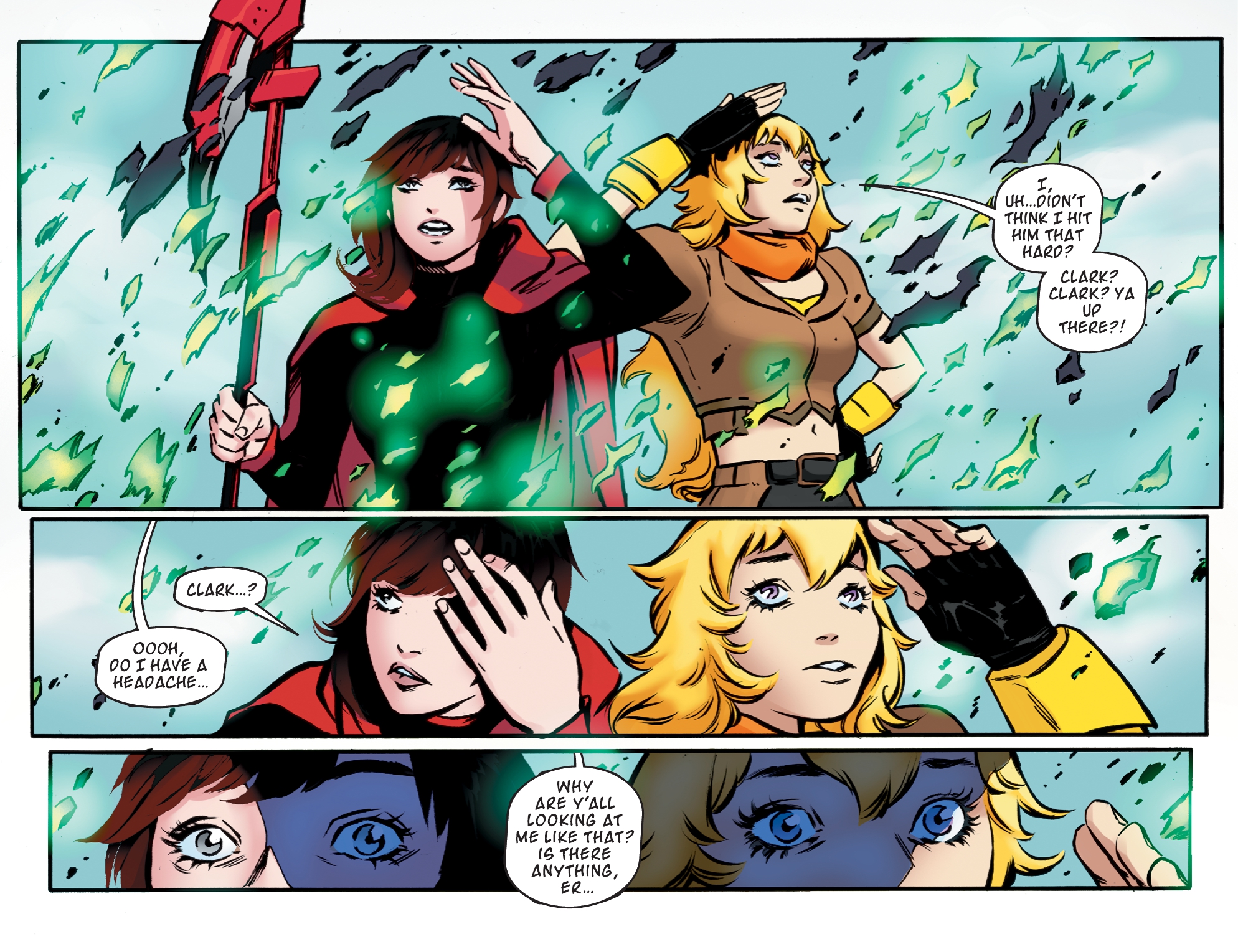 Read online RWBY/Justice League comic -  Issue #1 - 22
