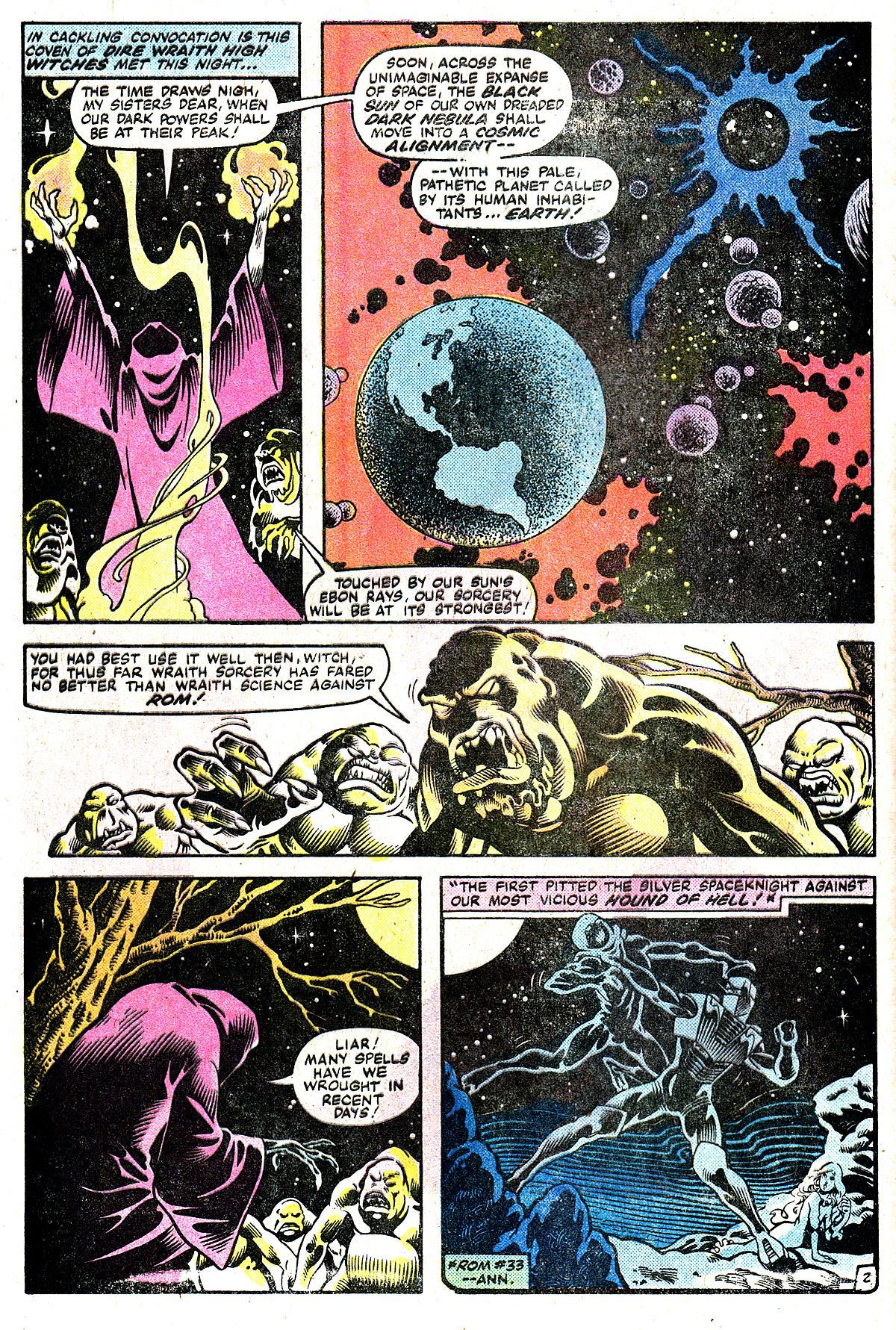 Read online ROM (1979) comic -  Issue #40 - 3
