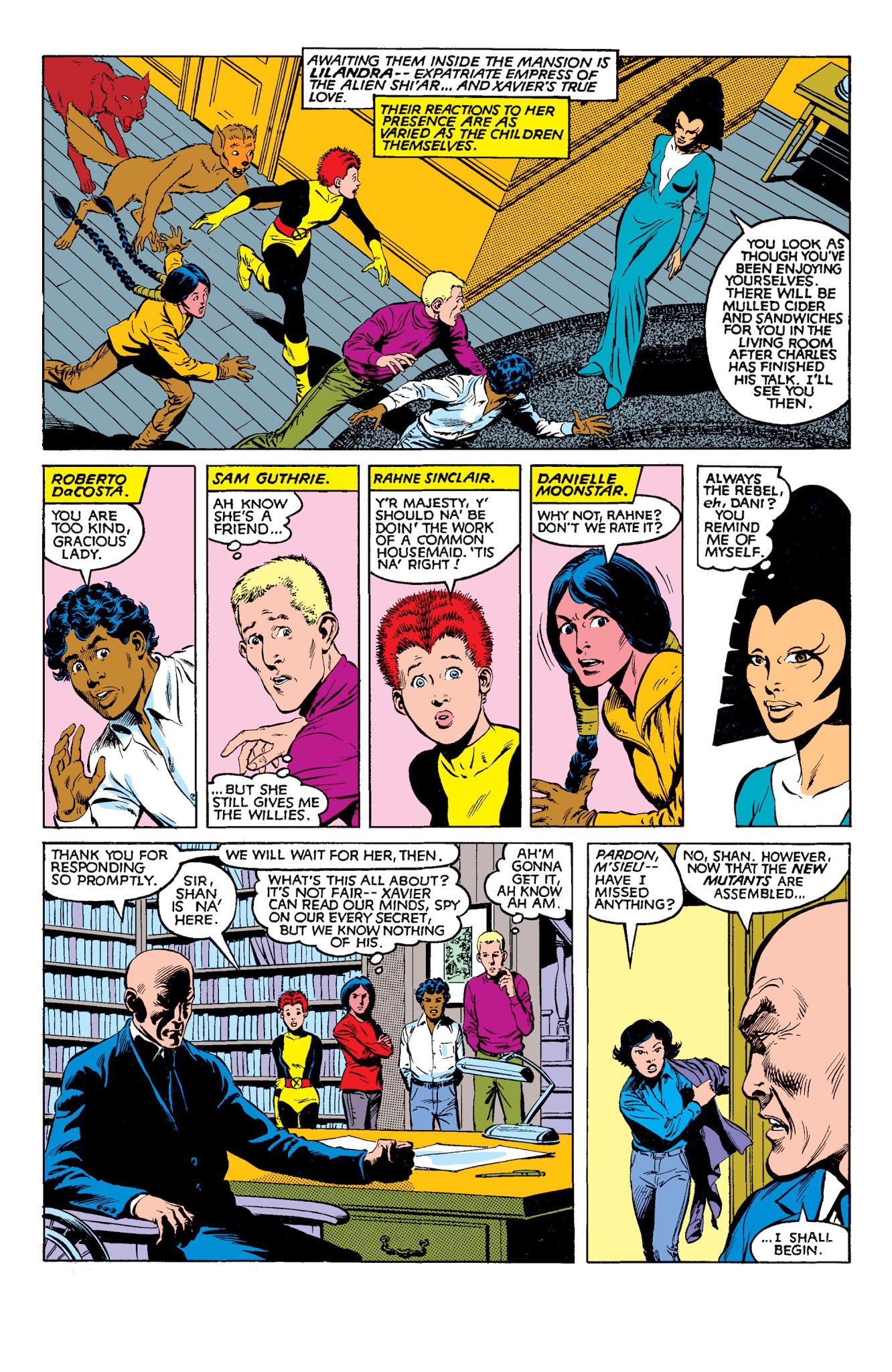 Read online New Mutants Classic comic -  Issue # TPB 1 - 150