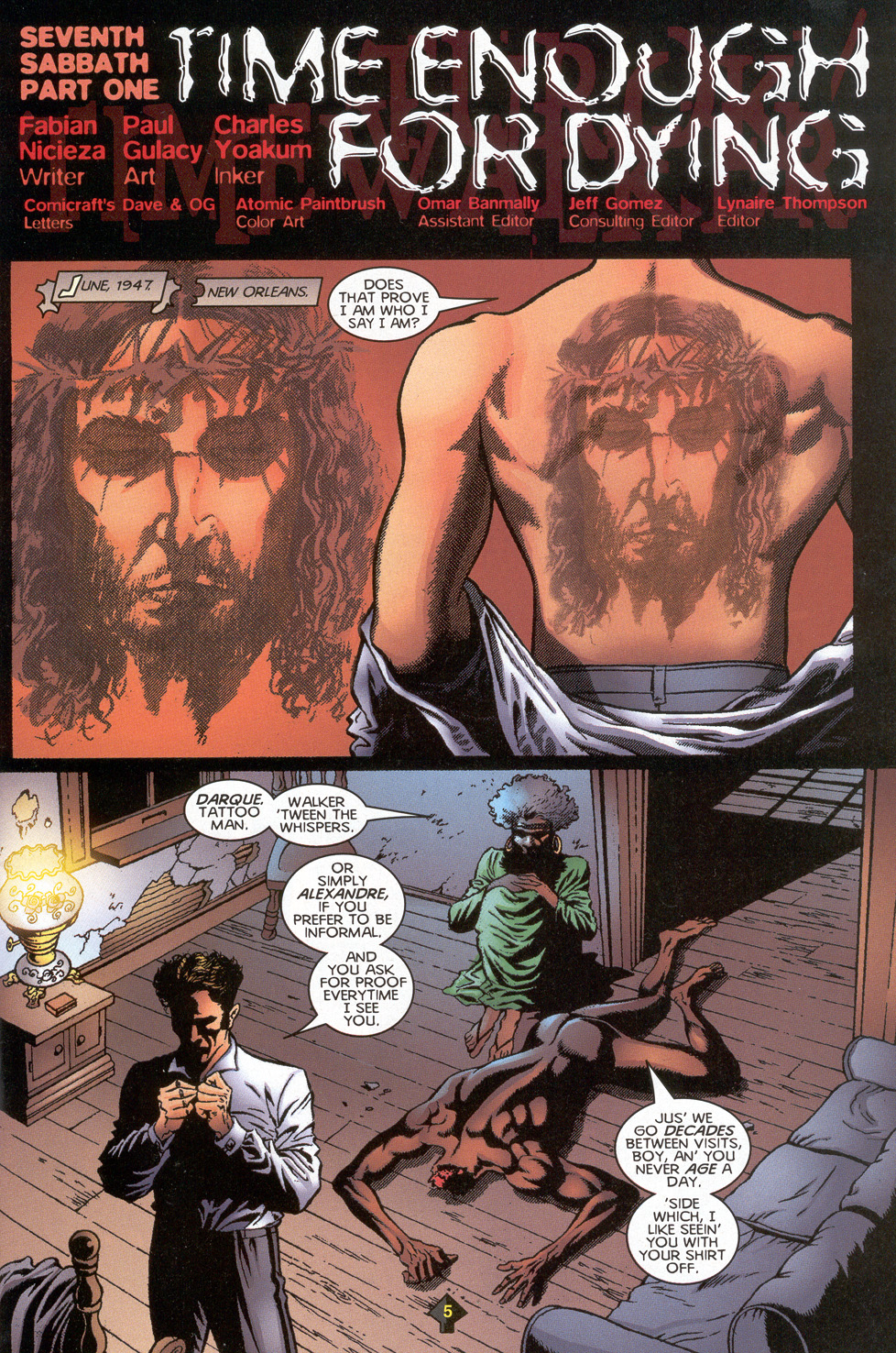 Read online Turok / Timewalker: Seventh Sabbath comic -  Issue #1 - 6