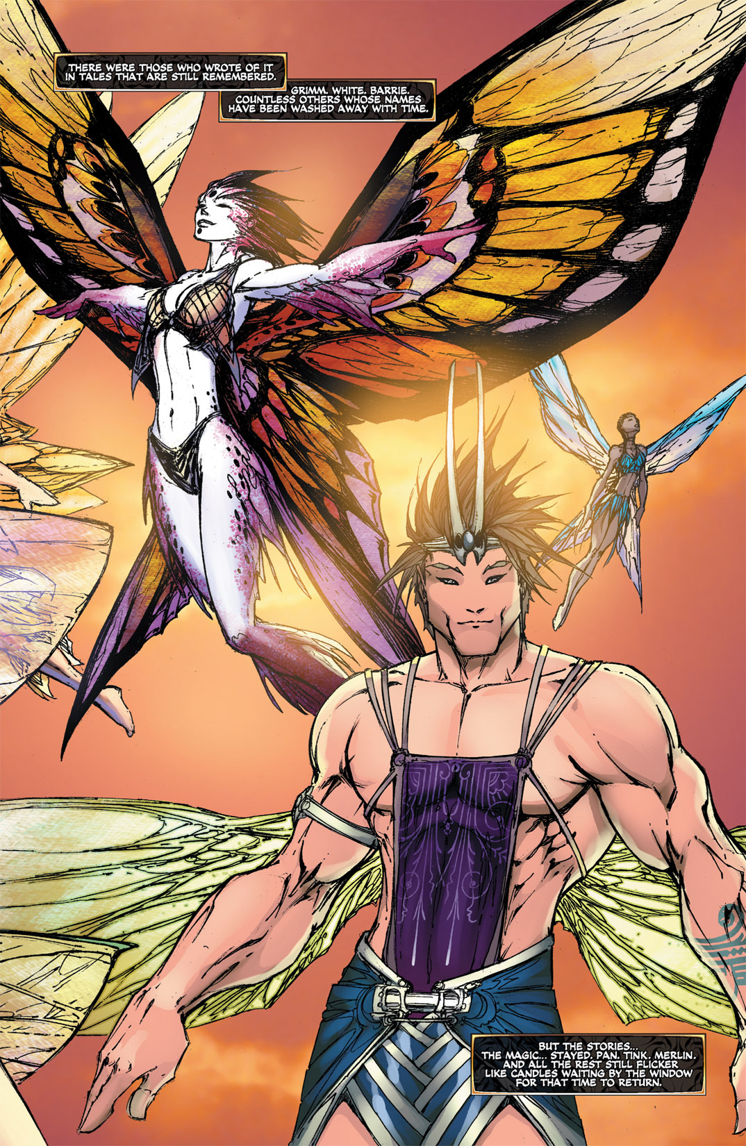 Read online Michael Turner's Soulfire (2003) comic -  Issue #0 - 4