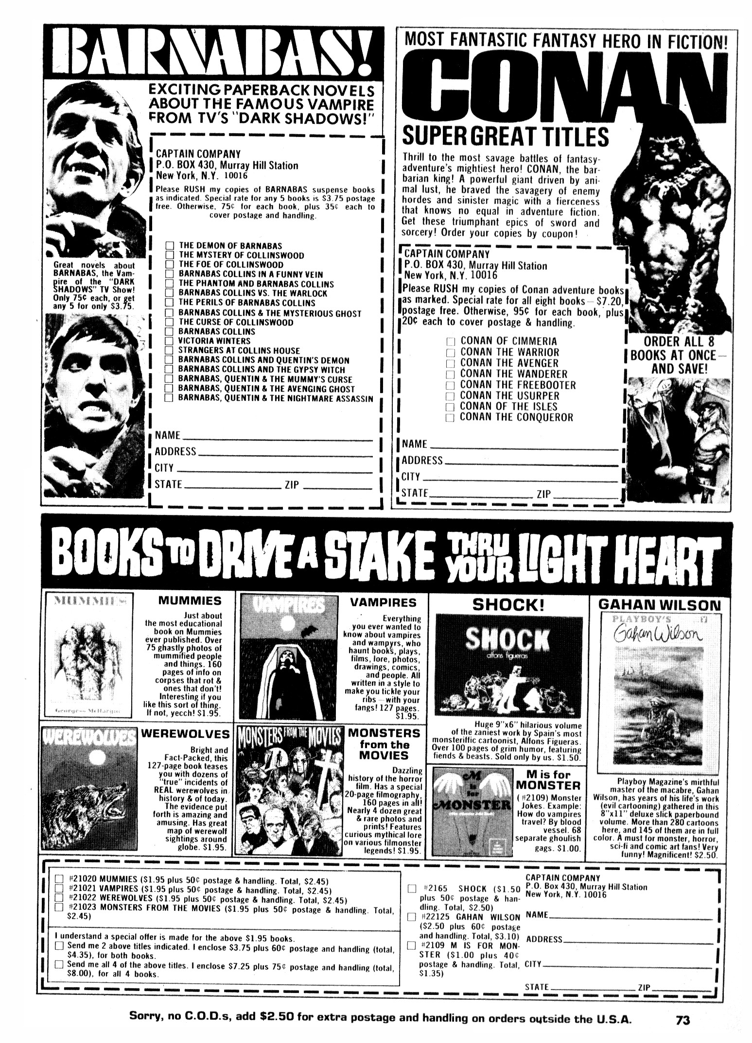 Read online Vampirella (1969) comic -  Issue #27 - 73